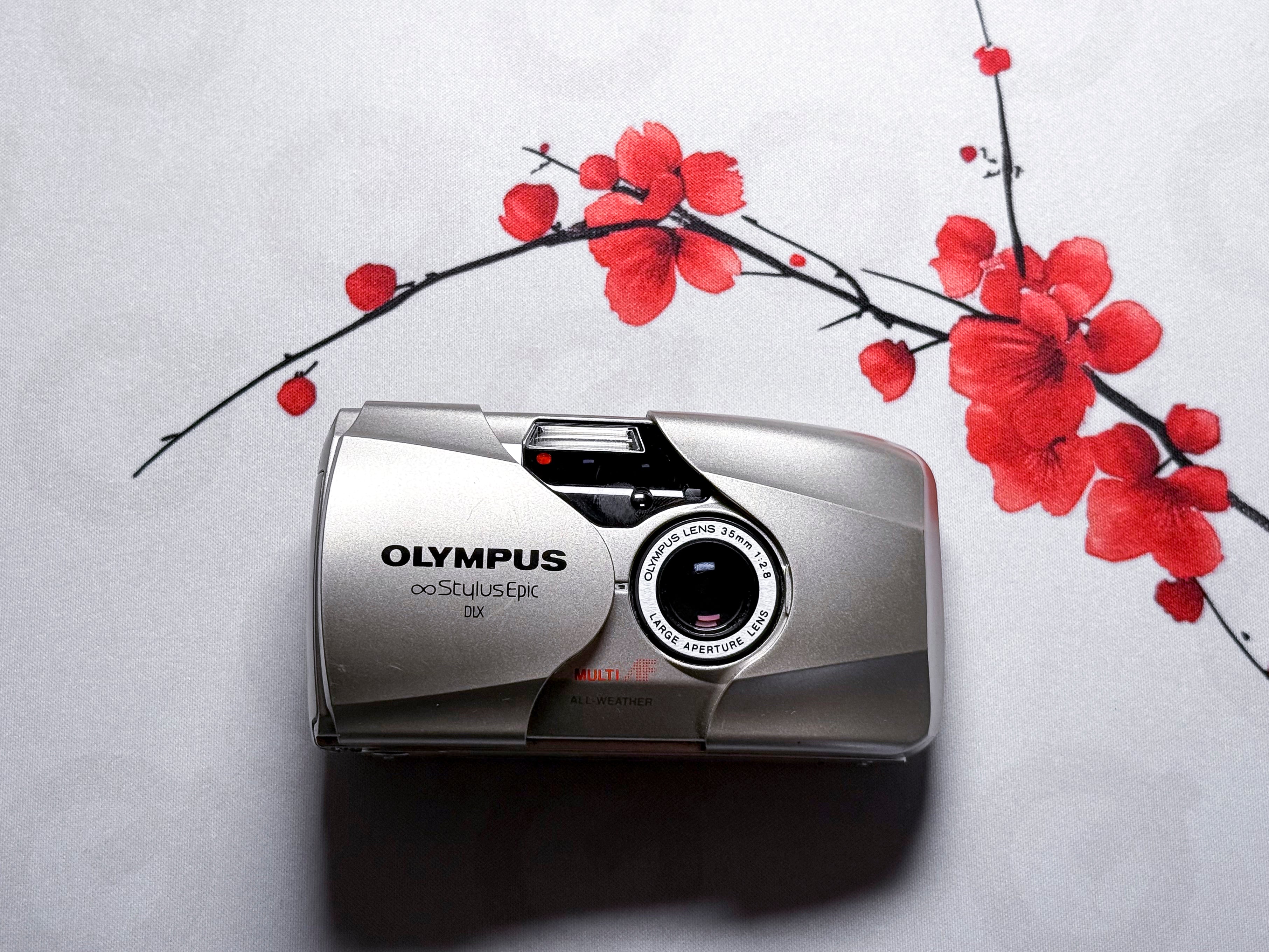 Rare Olympus Mju ii 2 Deluxe Stylus Epic DLX 35mm Camera, Film Tested, Excellent