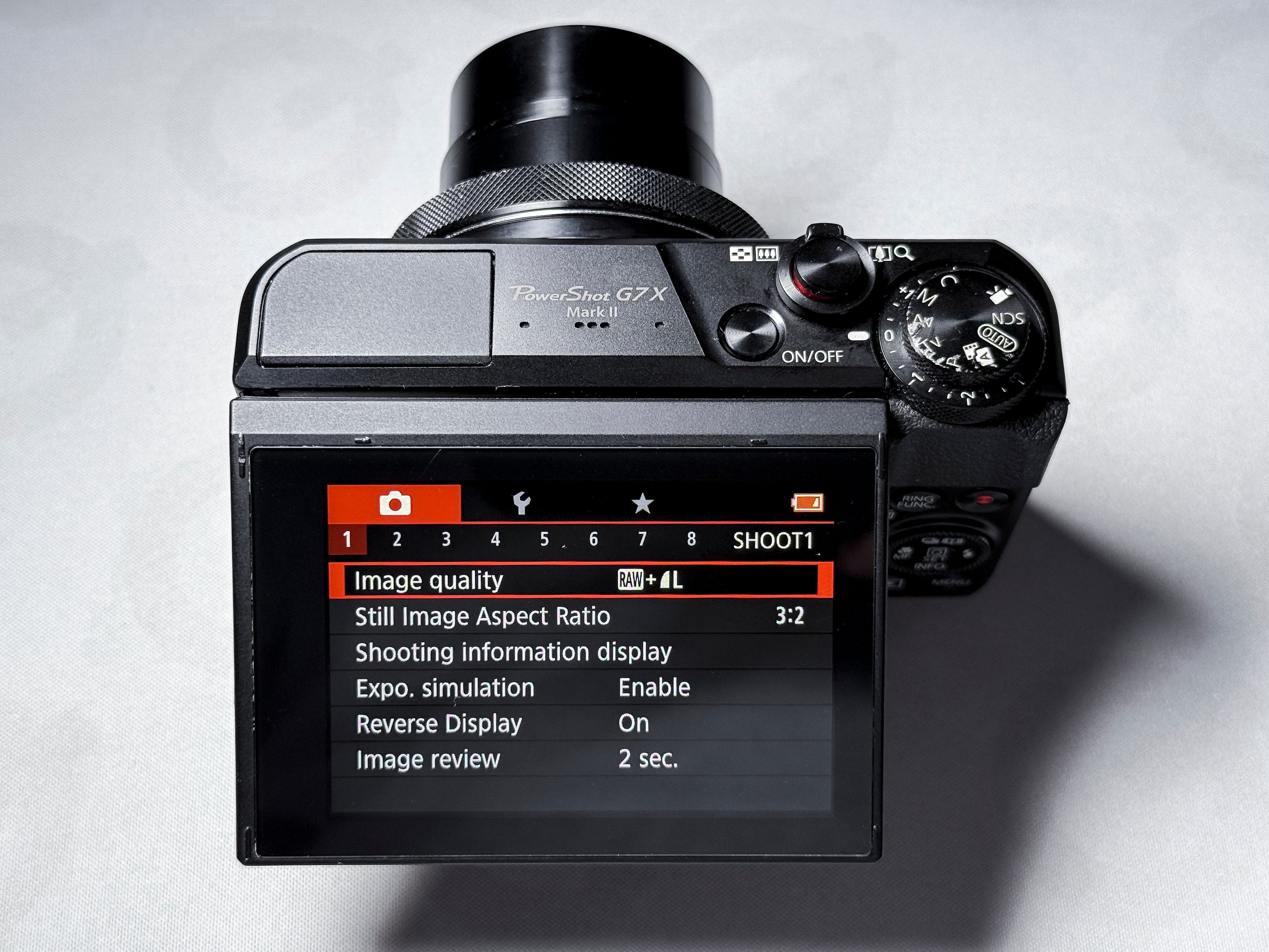 Fotocamera compatta Canon Powershot G7X Mark II 2 - Garanzia di 1 anno, eccellente