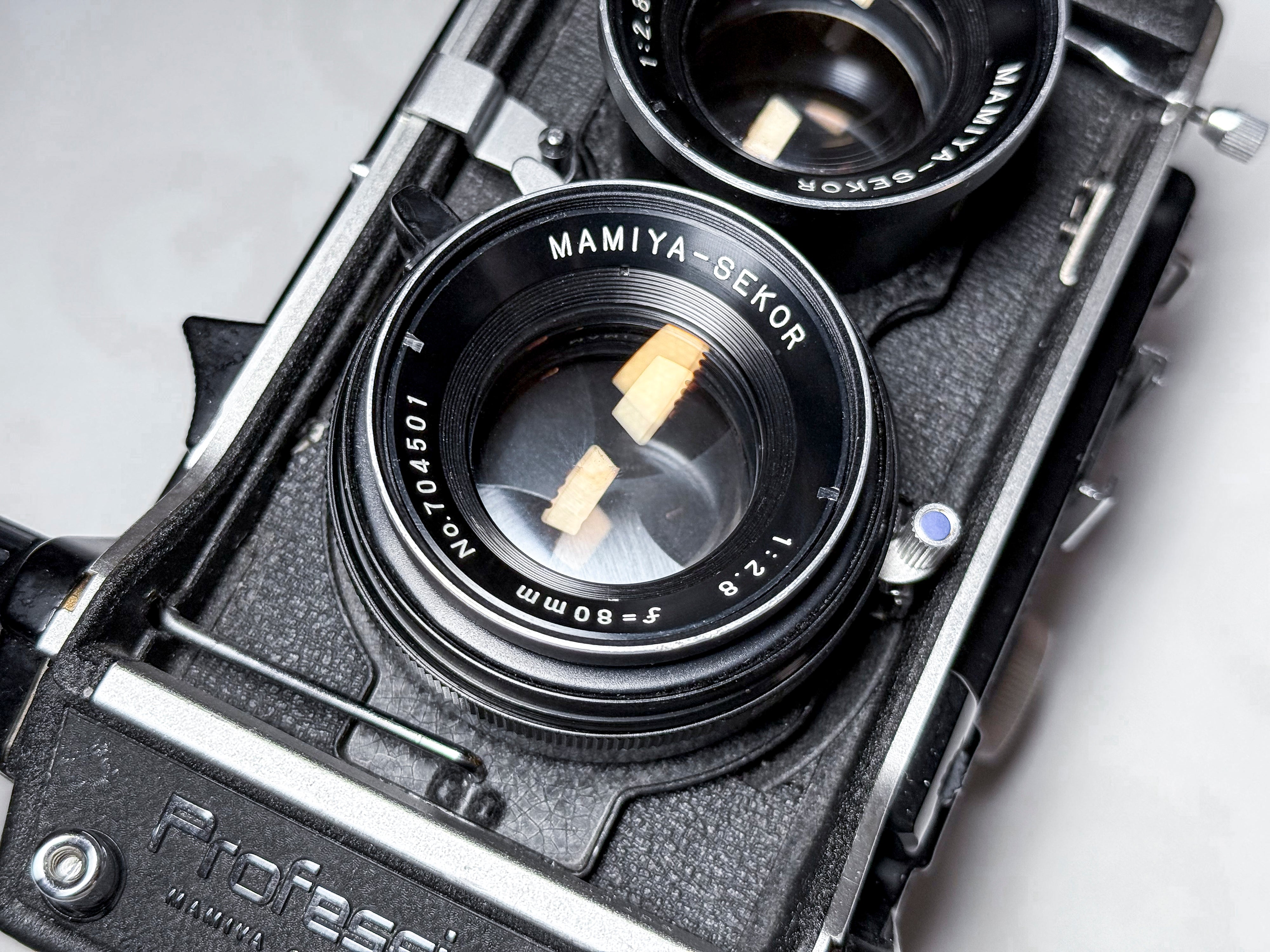 Mamiya C330 + Sekor 80mm f/2.8 Blue Dot Medium Format 120 Film Camera - Tested
