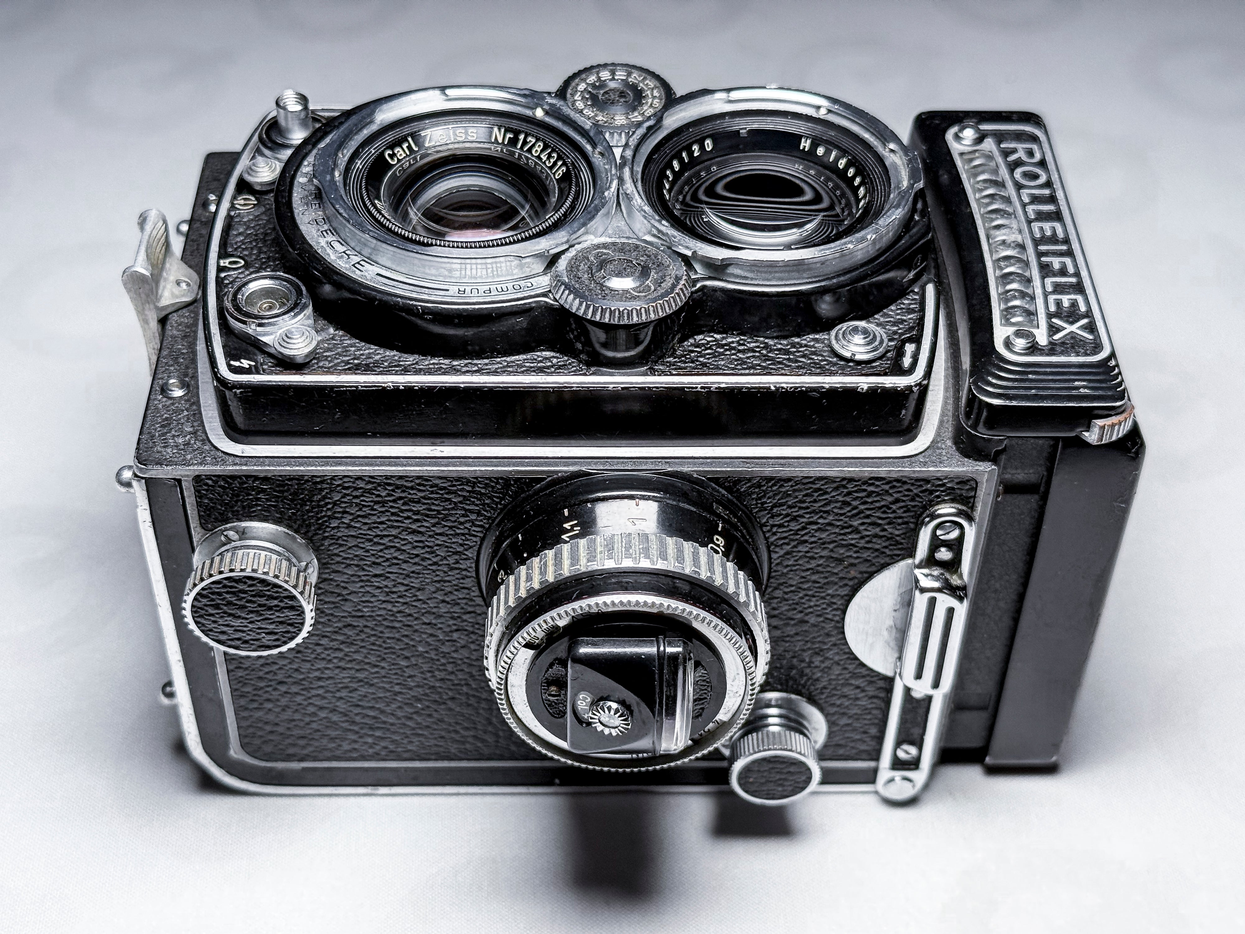 Rolleiflex 3.5E Zeiss Planar TLR Film Camera - Working, Read Desc.