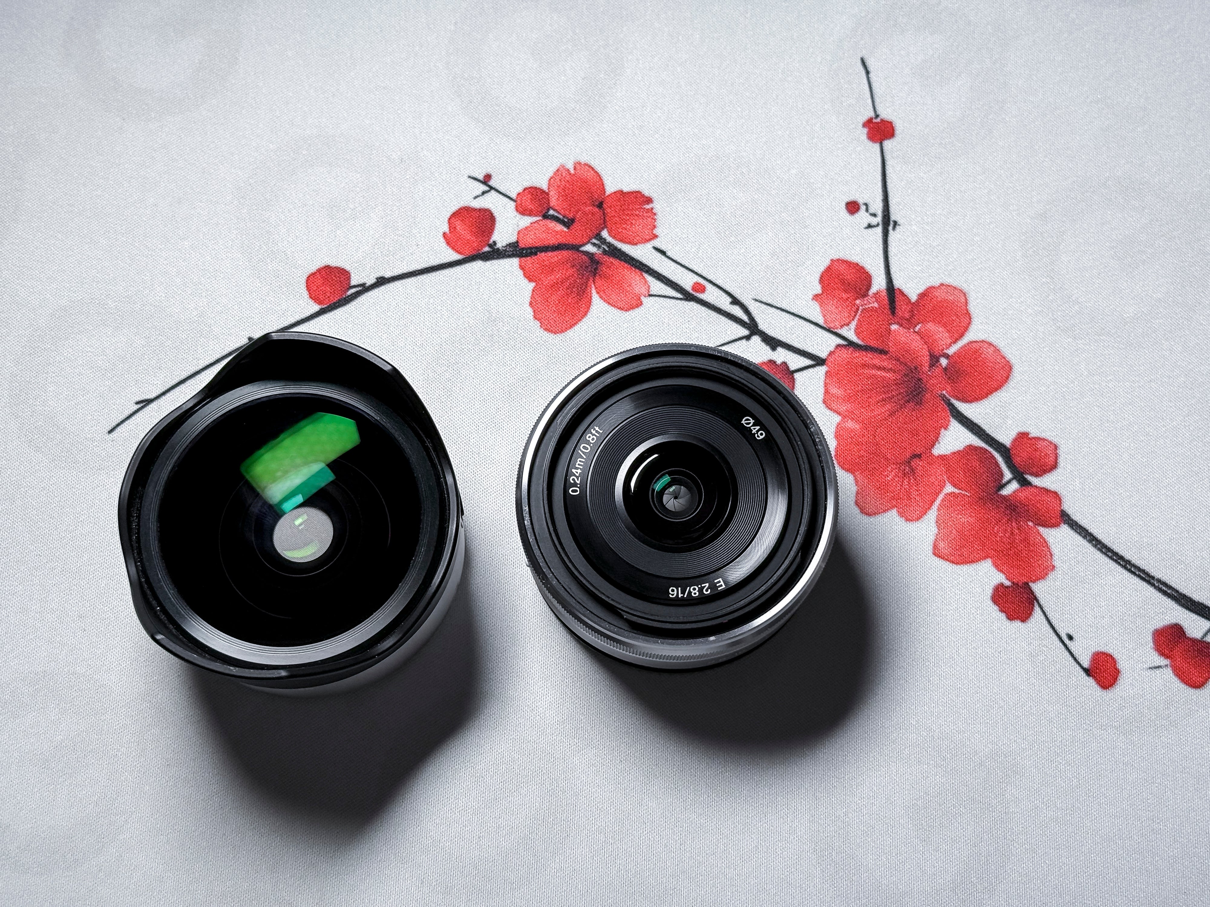 Sony 16mm f/2.8 E-Mount Lens for APS-C + Fisheye Adapter - 1 Year Warranty, Exc.