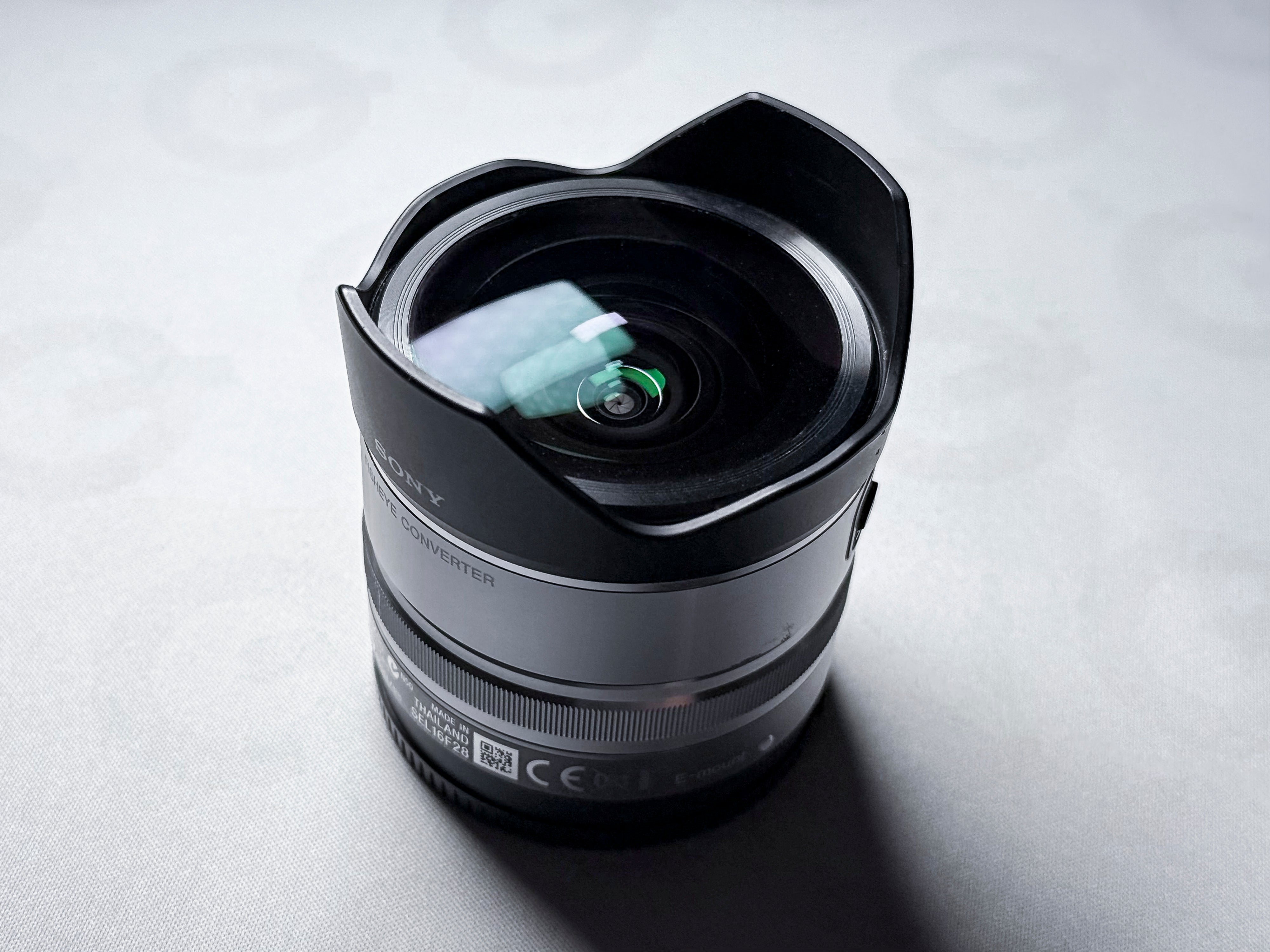 Sony 16mm f/2.8 E-Mount Lens for APS-C + Fisheye Adapter - 1 Year Warranty, Exc.