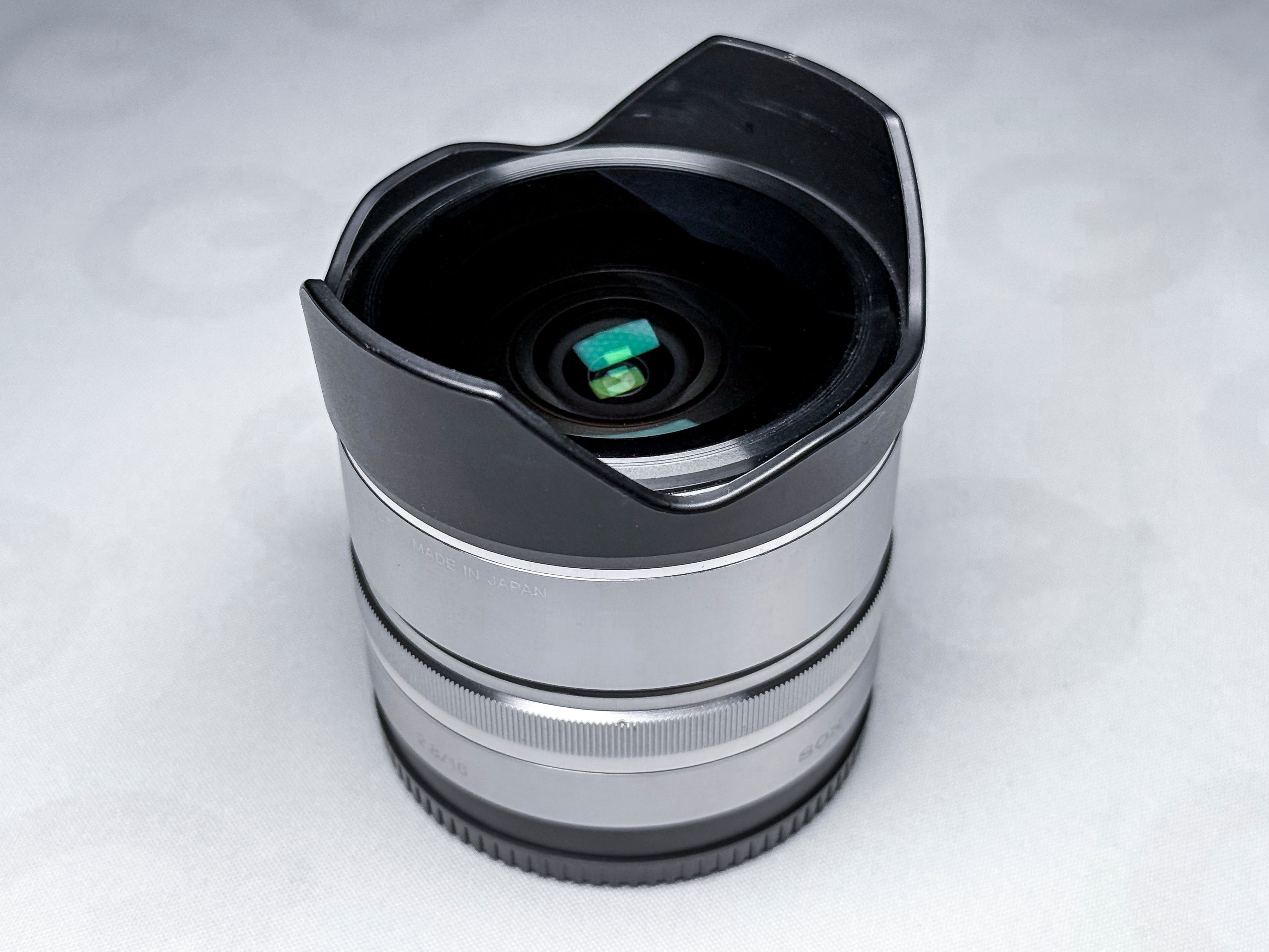 Sony 16mm f/2.8 E-Mount Lens for APS-C + Fisheye Adapter - 1 Year Warranty, Exc.
