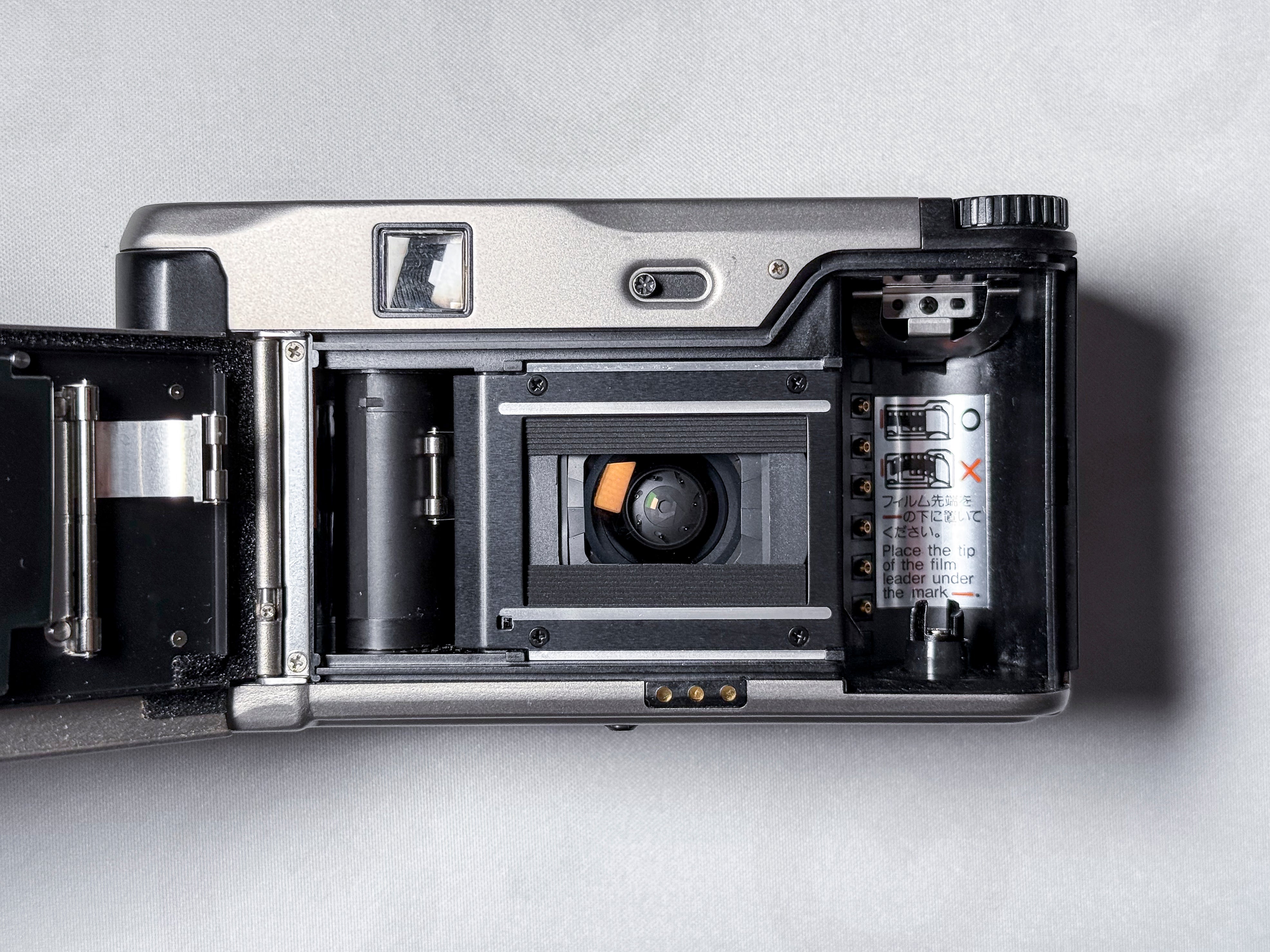Contax Tvs 35mm Compact Film Camera - For parts or repair, faulty T vs