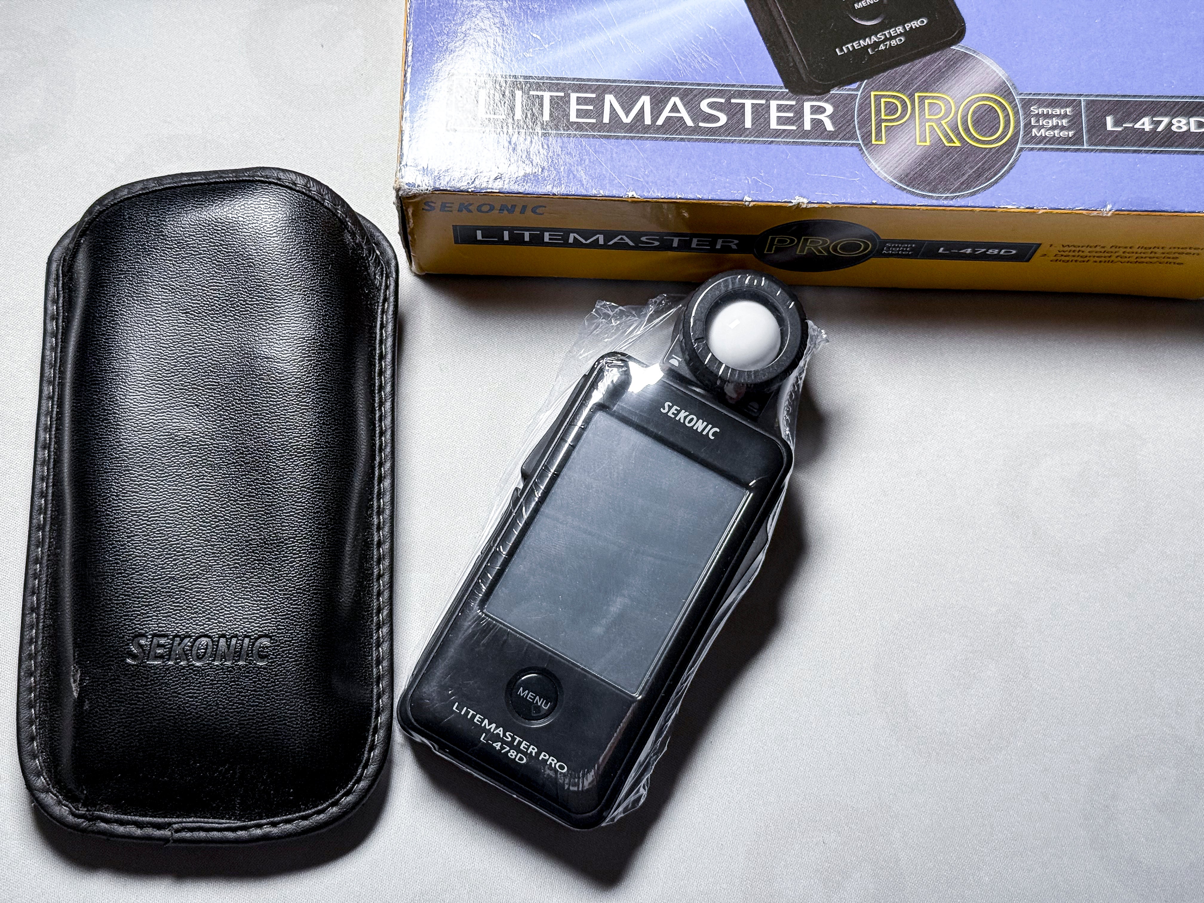 Sekonic L-478D Pro Lightmeter - 1 Year Warranty, Excellent with Box L478