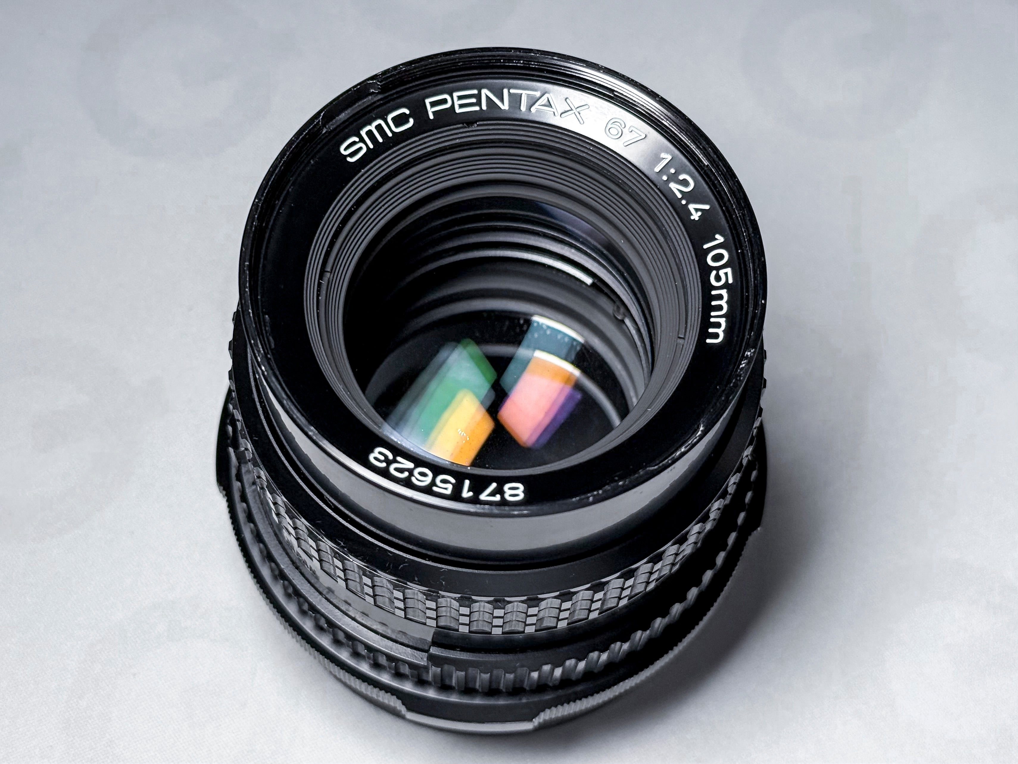 Pentax 67 105mm f/2.4 SMC Lens Latest Model for 6x7 - 1 Year Warranty