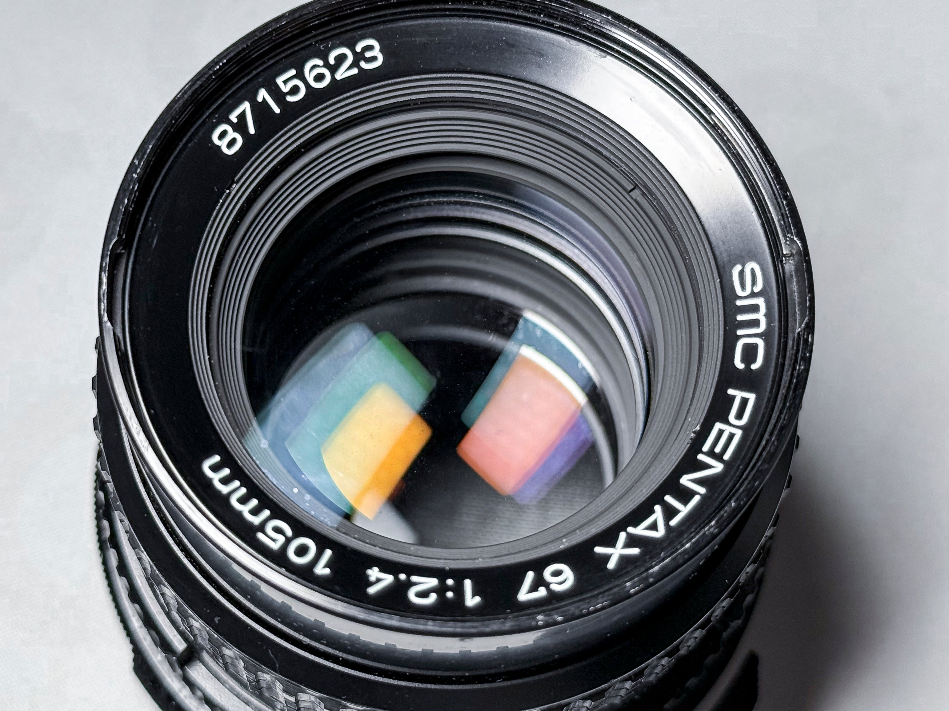 Pentax 67 105mm f/2.4 SMC Lens Latest Model for 6x7 - 1 Year Warranty