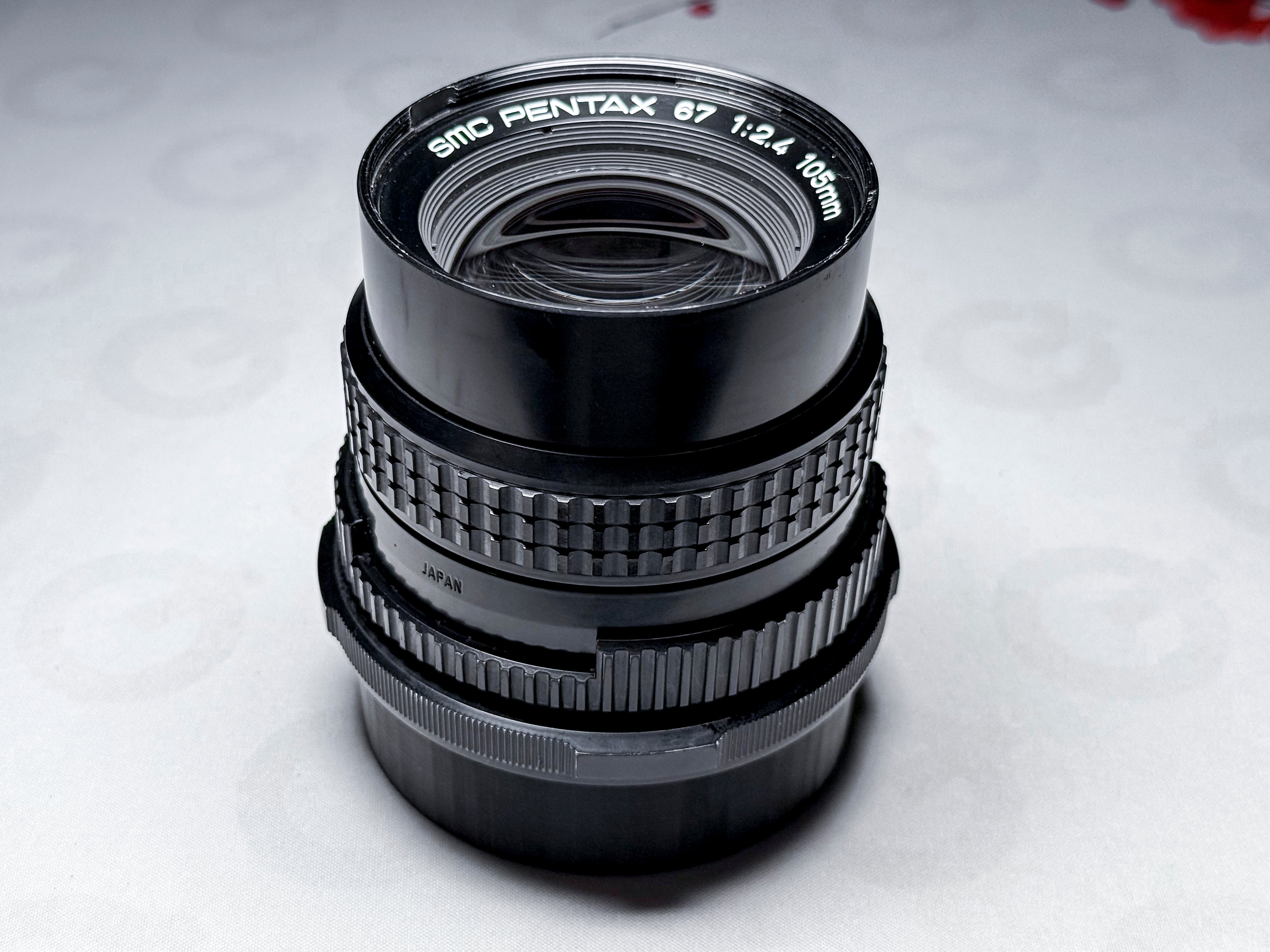 Pentax 67 105mm f/2.4 SMC Lens Latest Model for 6x7 - 1 Year Warranty