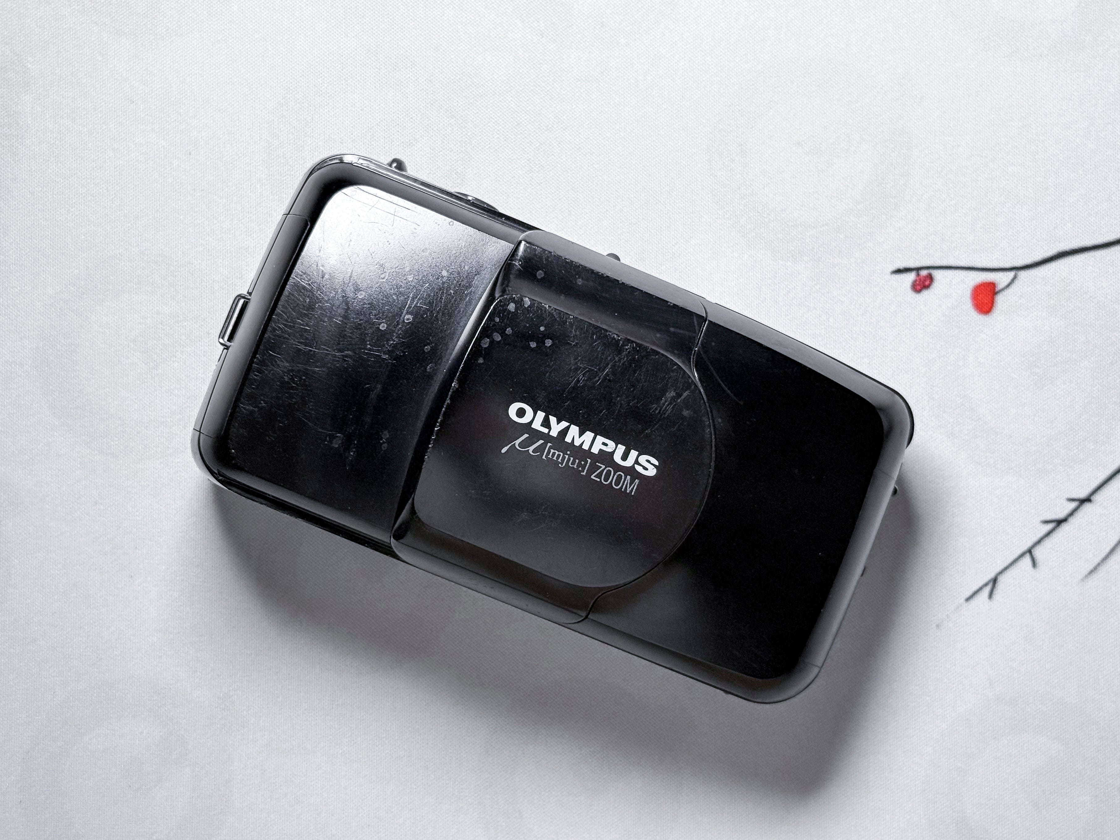 Olympus Mju Zoom 35mm Film Compact Camera - Tested and Perfectly Working