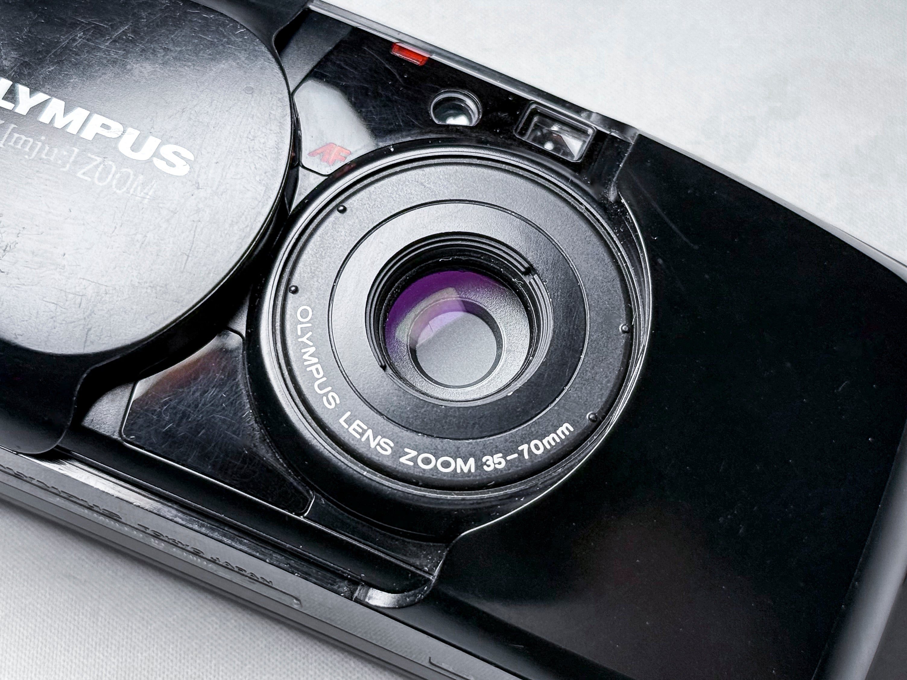 Olympus Mju Zoom 35mm Film Compact Camera - Tested and Perfectly Working