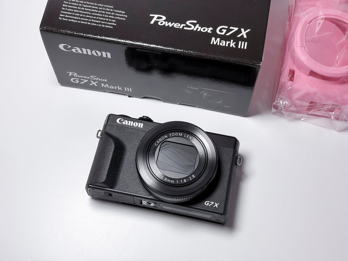 Canon G7X Mark III Compact Camera 4K - MINT Condition, 1 Year Warranty, G7 X