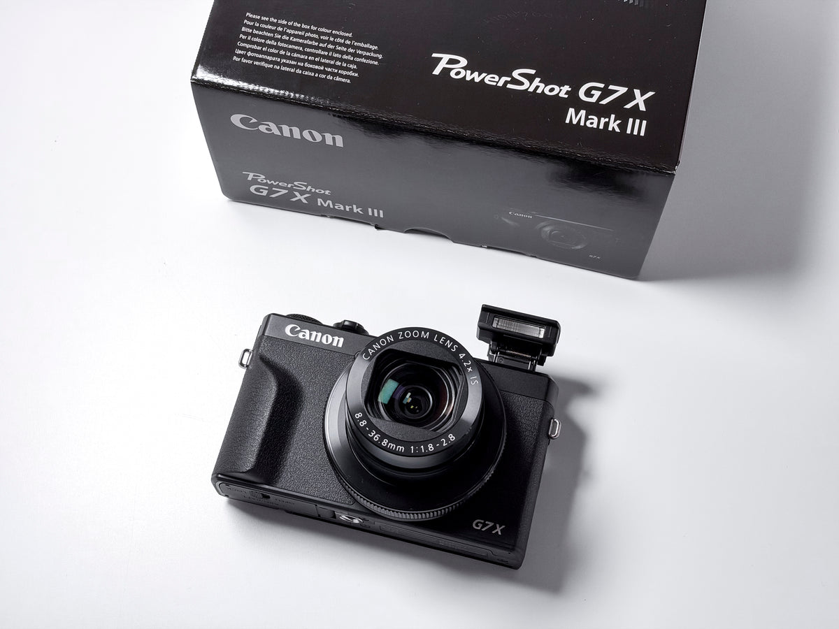 Canon G7X Mark III Compact Camera 4K - MINT Condition, 1 Year Warranty, G7 X
