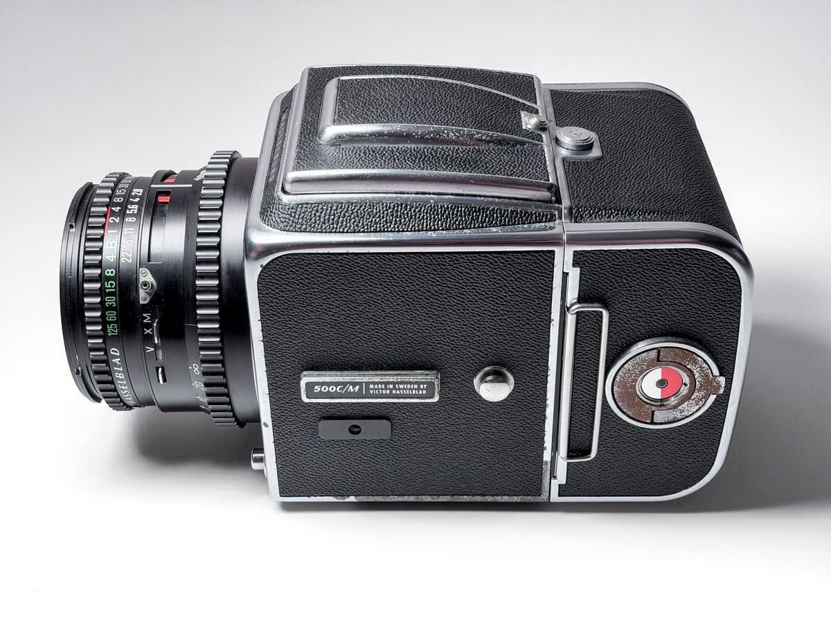 Hasselblad 500 CM C/M + Zeiss 80mm Planar T* - Medium Format, Perfectly Working