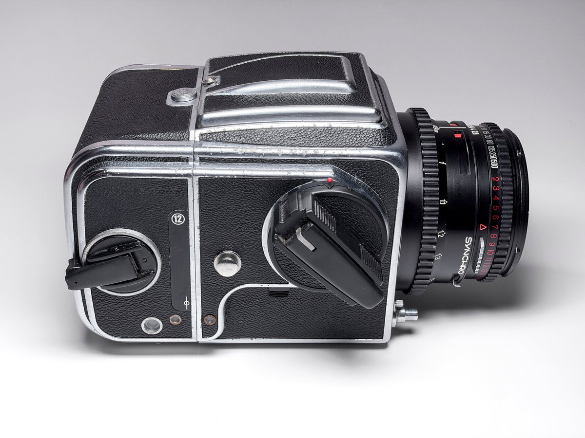 Hasselblad 500 CM C/M + Zeiss 80mm Planar T* - Medium Format, Perfectly Working