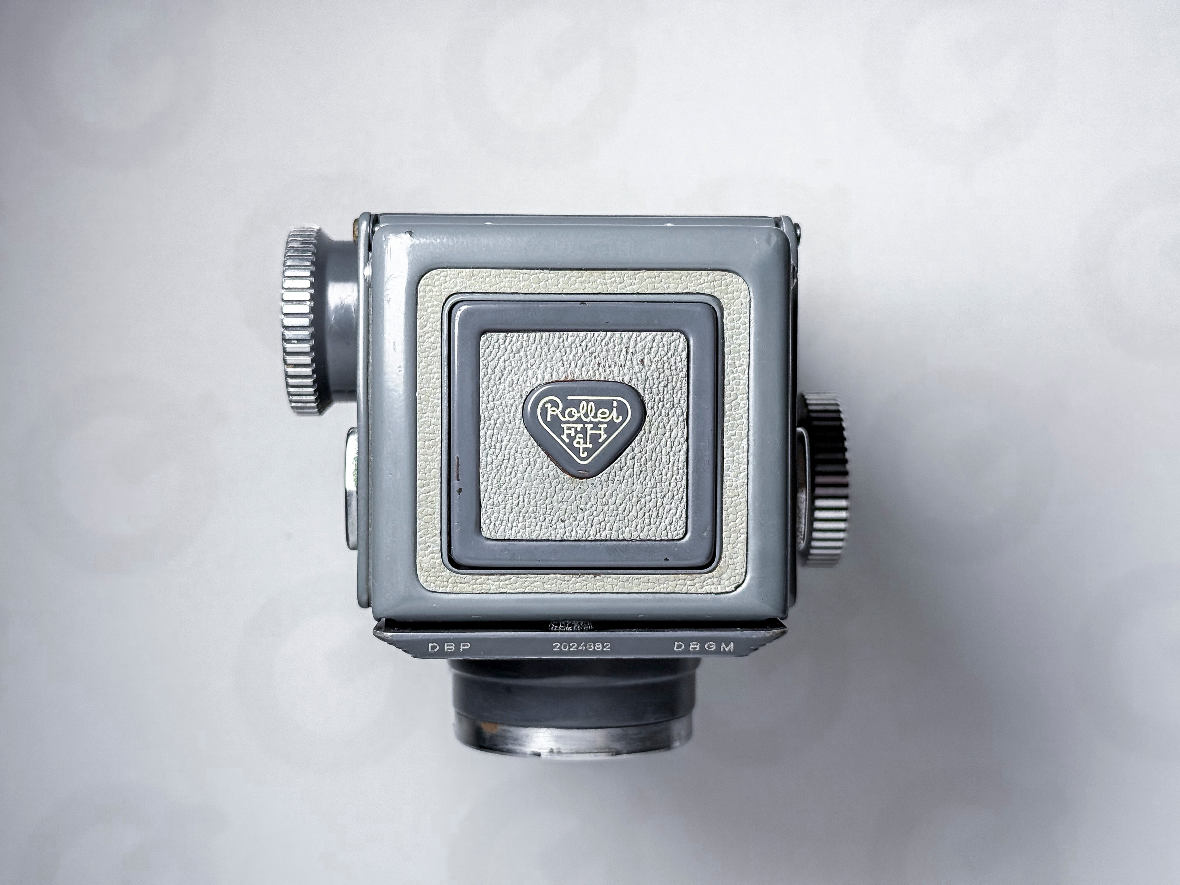 Rolleiflex 4x4 Baby 60mm Zeiss Tessar with Spool - Perfectly Working