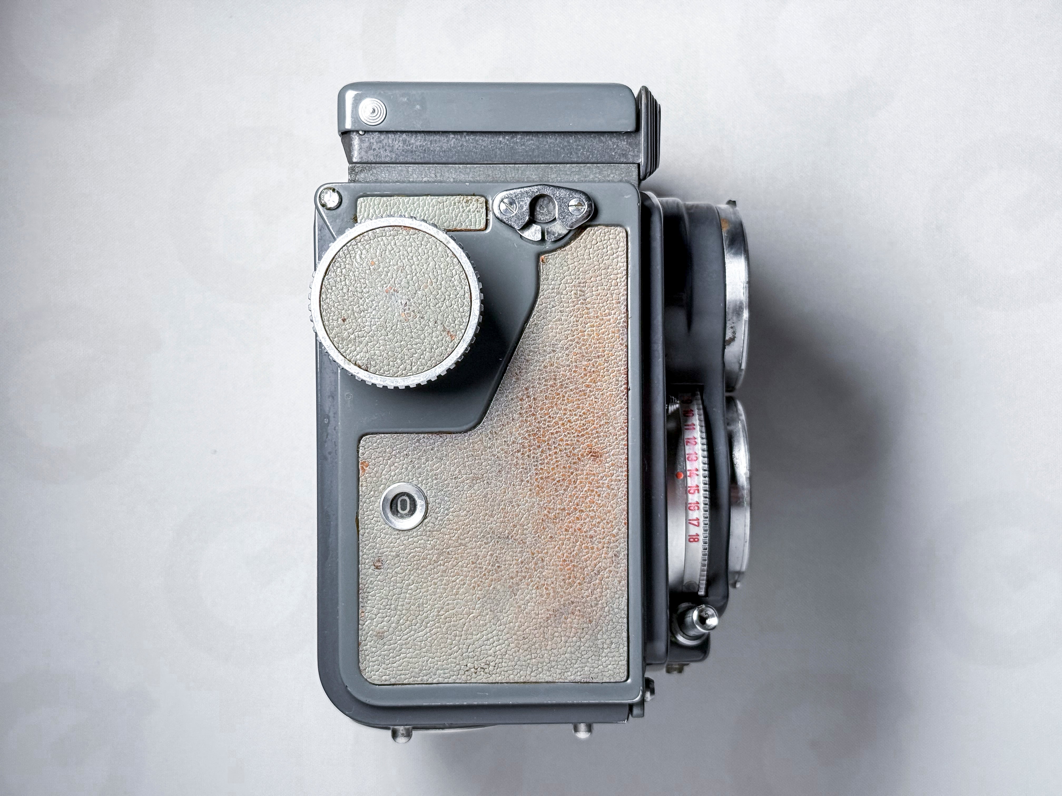 Rolleiflex 4x4 Baby 60mm Zeiss Tessar with Spool - Perfectly Working