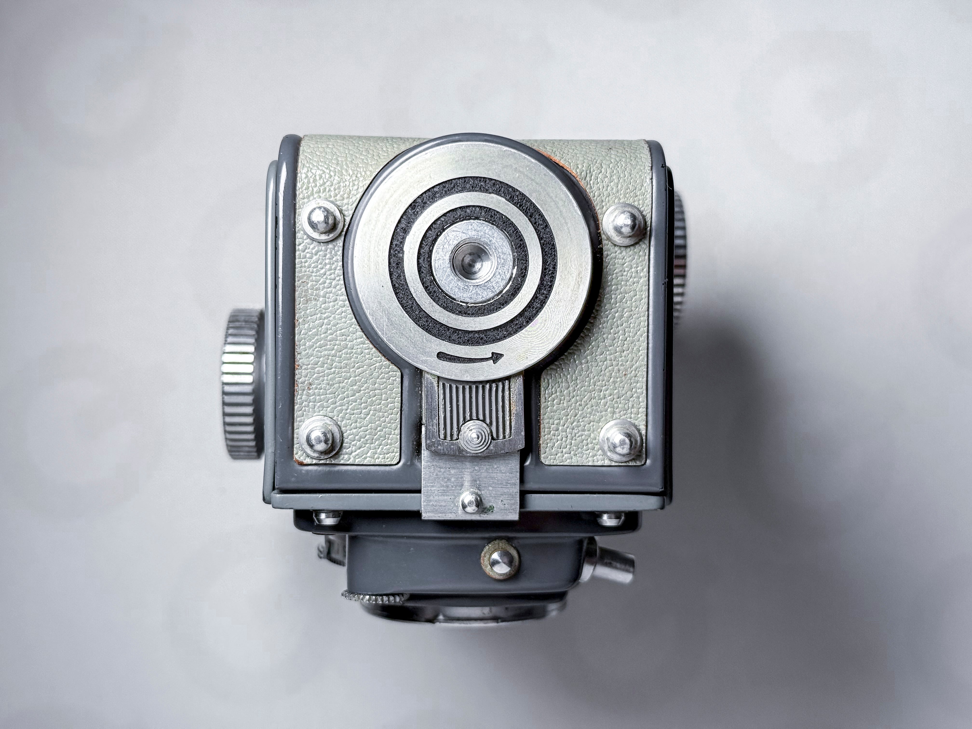 Rolleiflex 4x4 Baby 60mm Zeiss Tessar with Spool - Perfectly Working