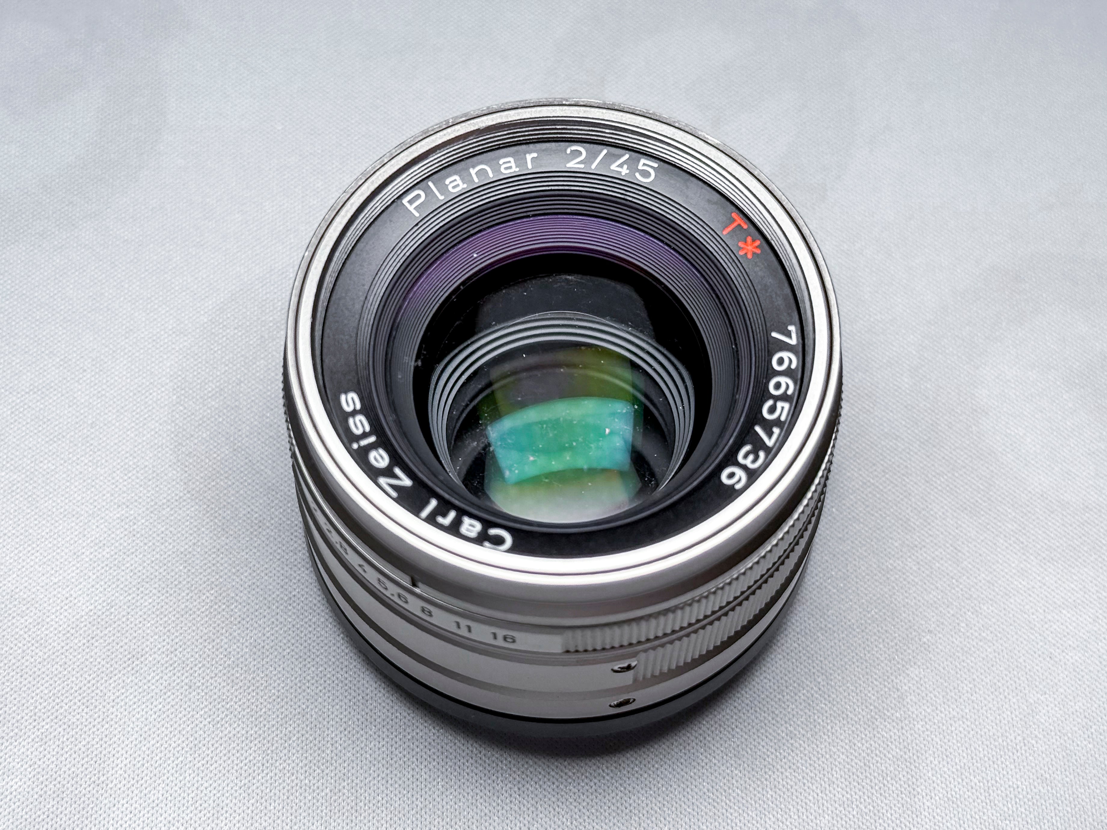 Contax G Planar 40mm f/2.0 Lens for G1-G2 - For parts or repair