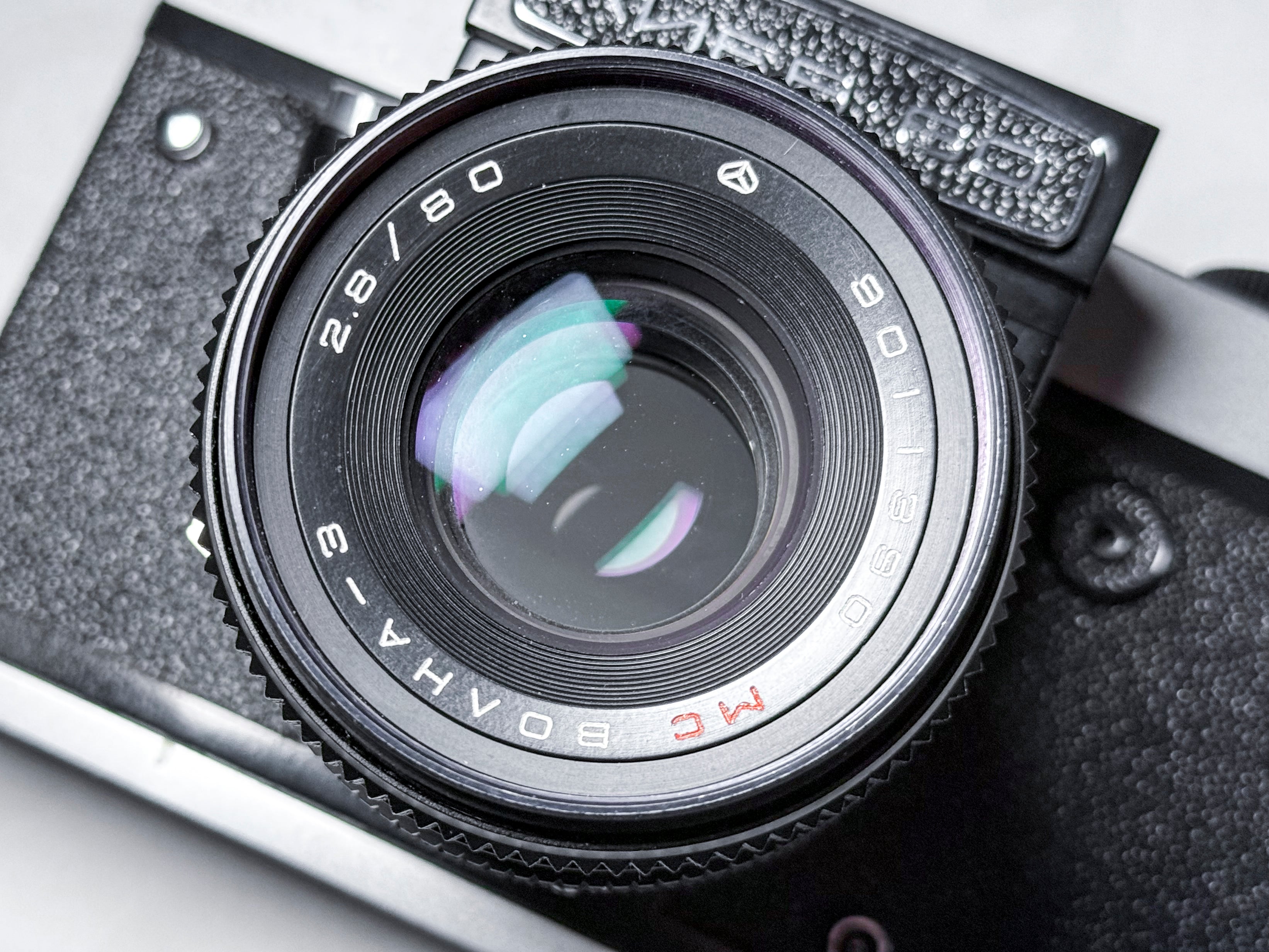 Kiev 60 + Volna 80 f/2.8 + Prism and Waist Finder - Medium Format Film Camera - CLAd, Near Mint