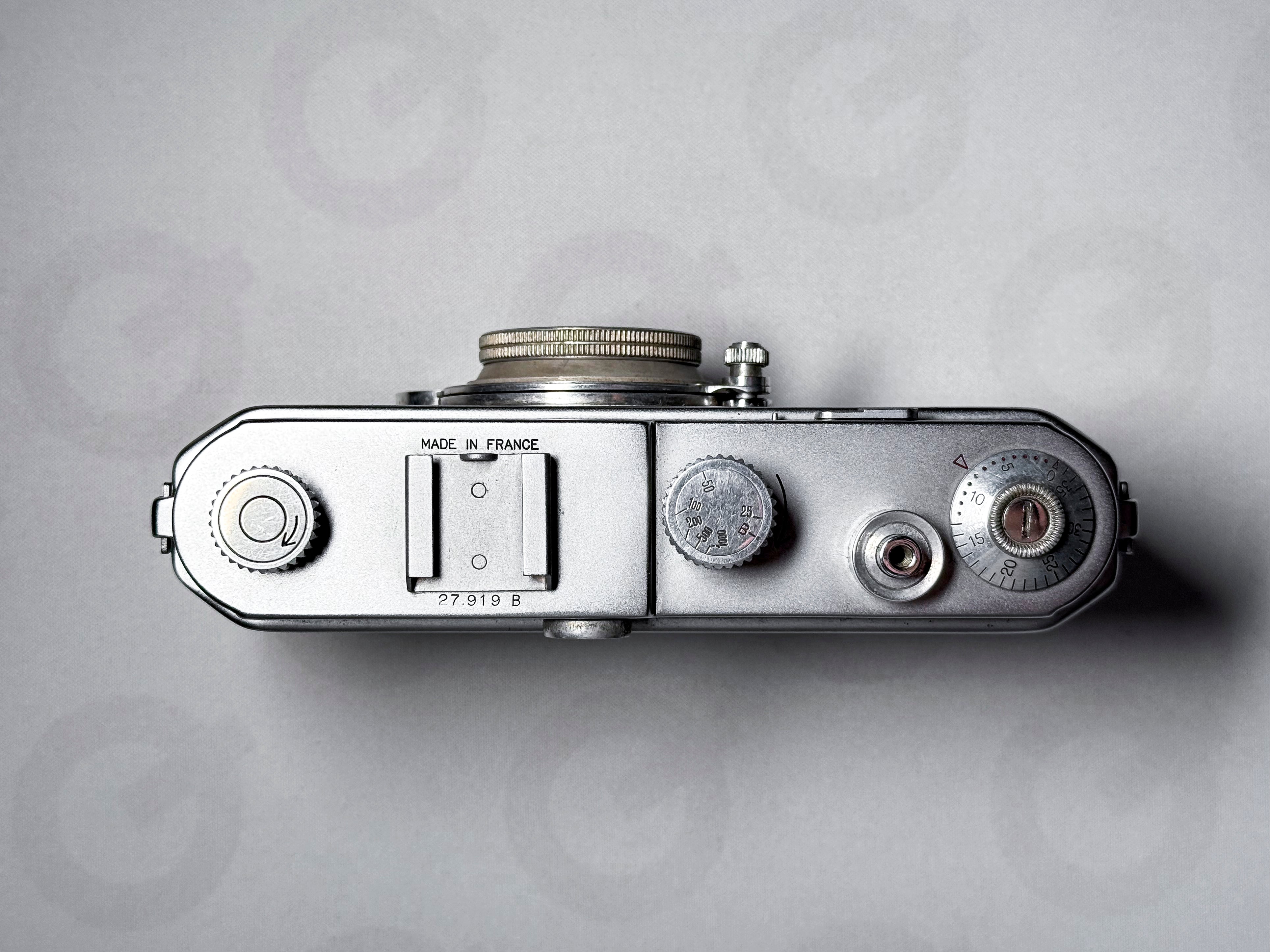 Foca PF2B 2 Star Rangefinder + Oplar 5cm f/3.5 35mm + Case , Leica inspired