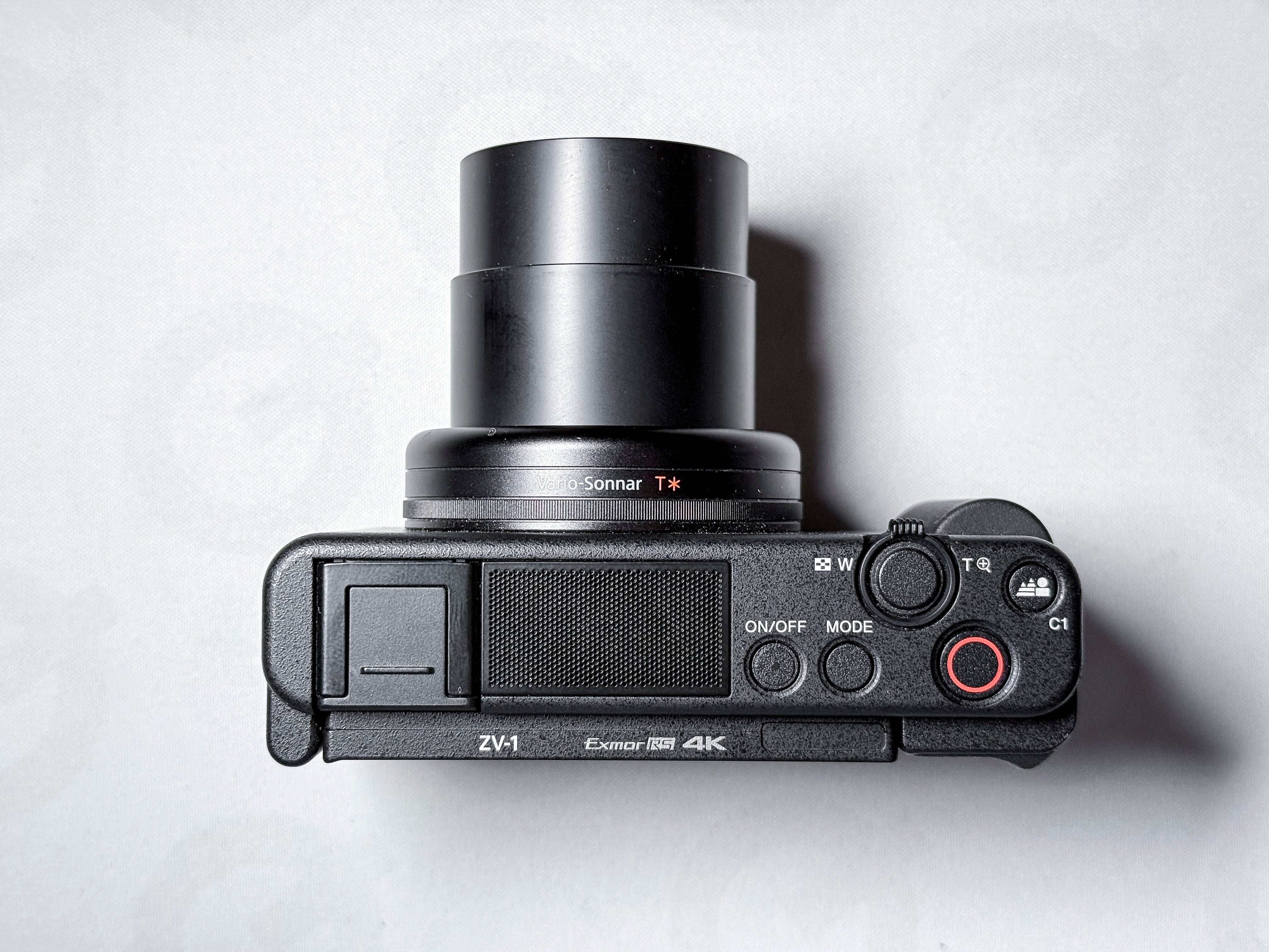 Sony ZV-1 Vlog Camera 1" Sensor 4K + Control Handle - Near Mint, Warranty