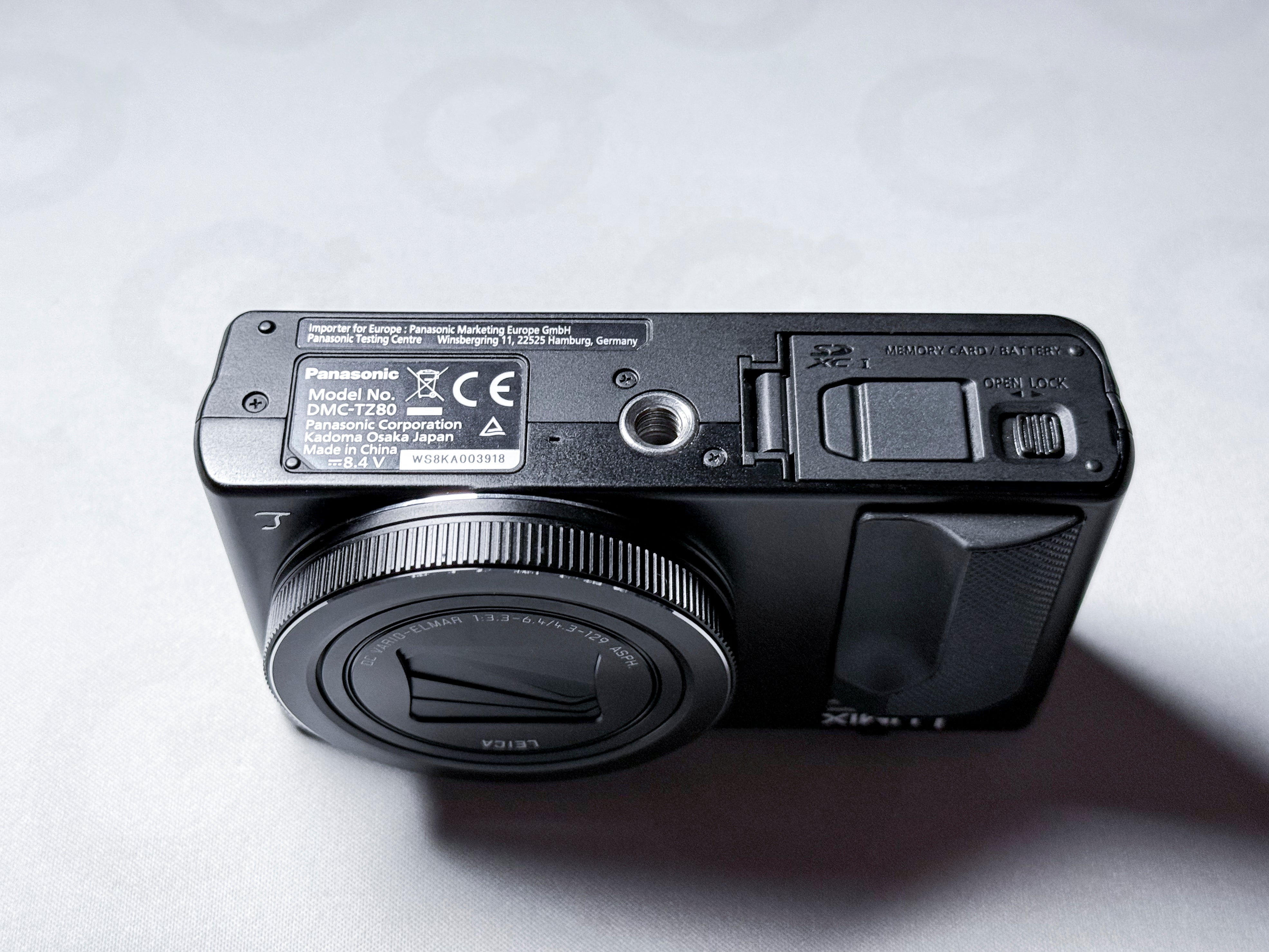 Panasonic Lumix TZ80 / ZS60 Fotocamera compatta Zoom 30X, Garanzia, Perfettamente funzionante