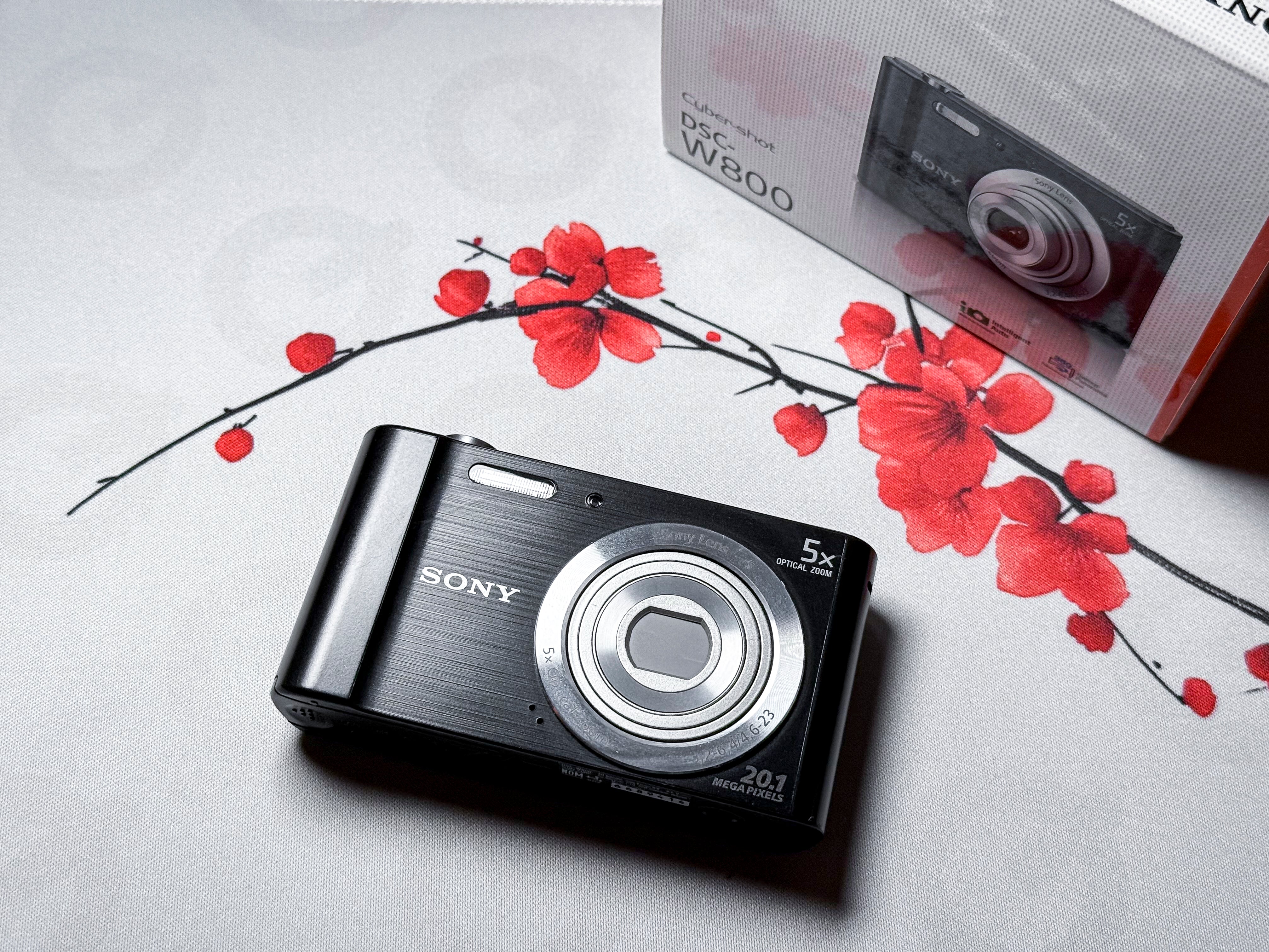 Sony Cybershot DSC W800 20Mpx CCD 5x Zoom Digicam - Garanzia, quasi perfetta