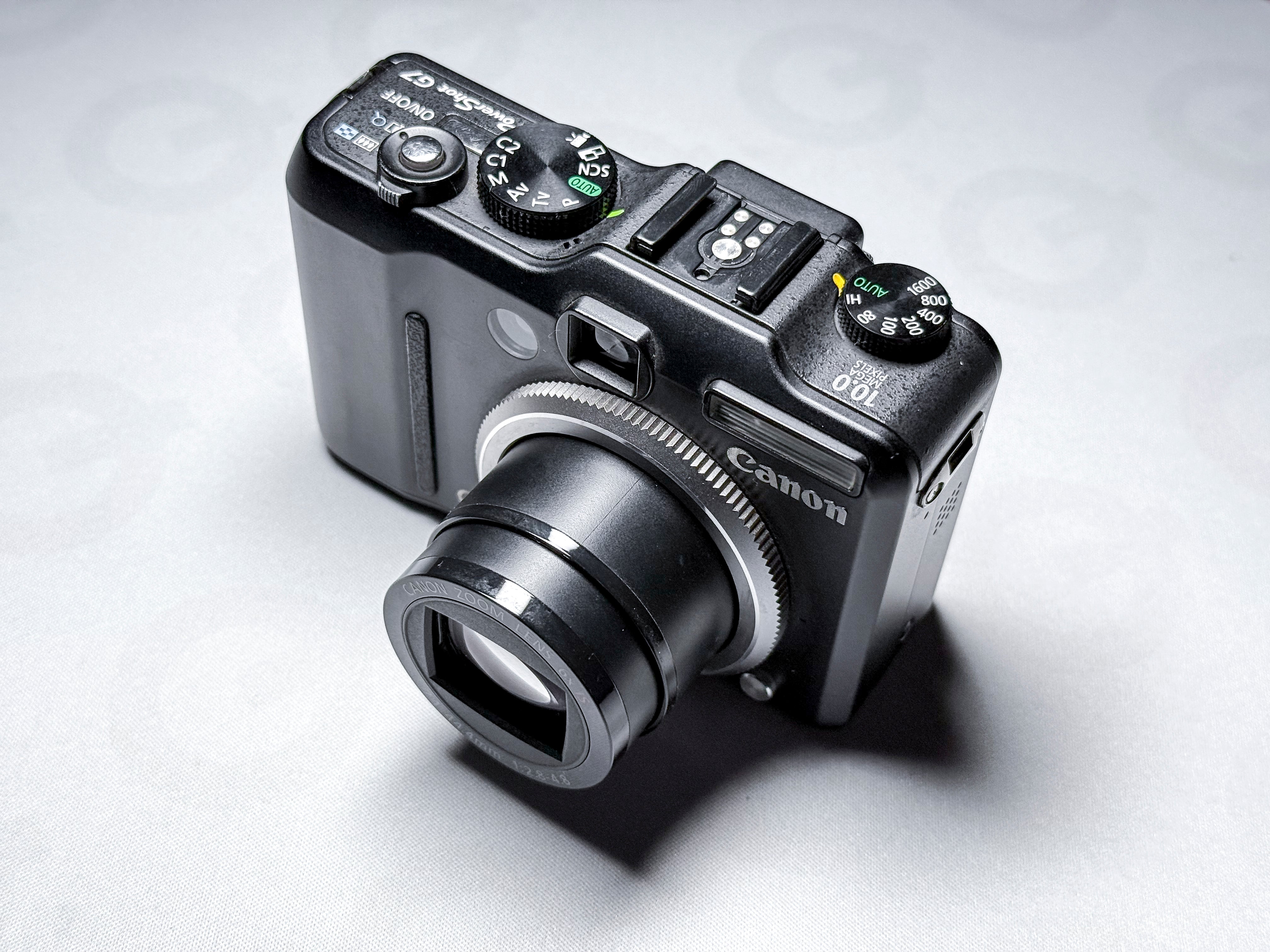 Canon Powershot G7 Compact Camera CCD Sensor - Warranty, Excellent