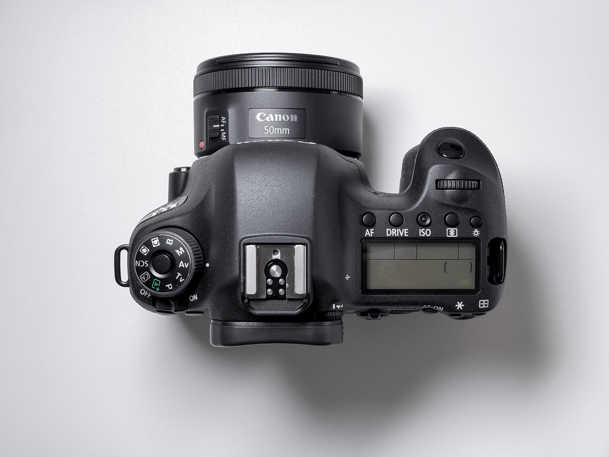 Canon EOS 6D + 50mm STM Full Frame DSLR - 1 Year Warranty, New, Only 100 shutter