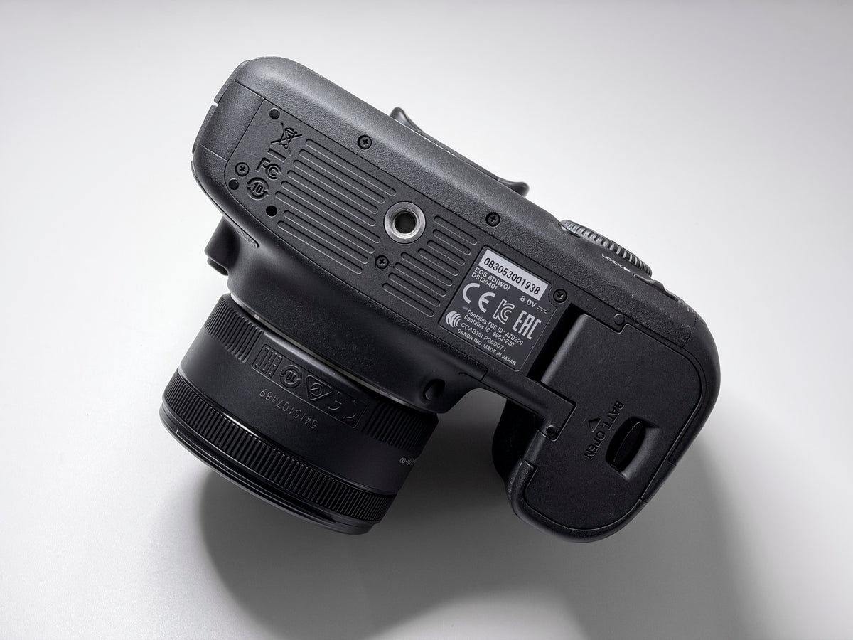 Canon EOS 6D + 50mm STM Full Frame DSLR - 1 Year Warranty, New, Only 100 shutter