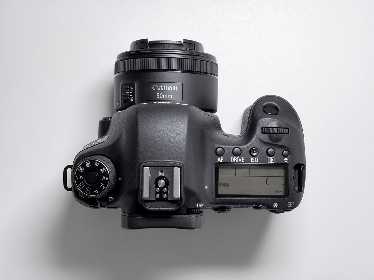 Canon EOS 6D + 50mm STM Full Frame DSLR - 1 Year Warranty, New, Only 100 shutter