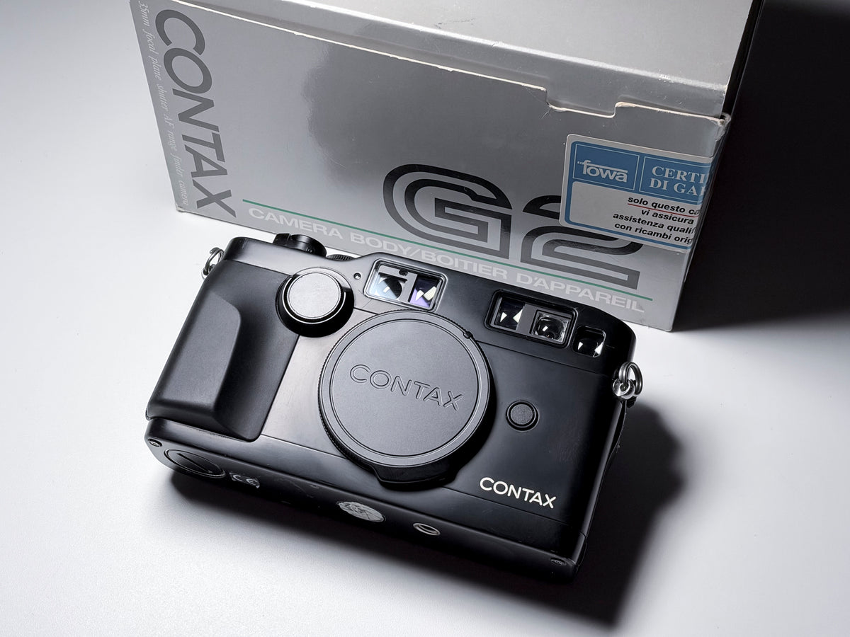 Contax G2 Black 35mm Film Camera Body with Box - Tested, Perfectly Working