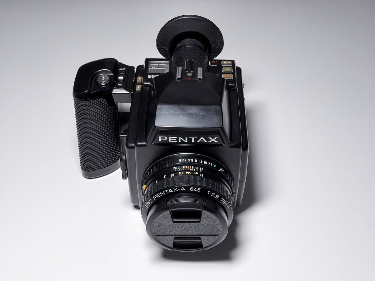 Pentax 645 + 75mm 2.8 Medium Format 120 Film Camera - Tested, Perfectly Working
