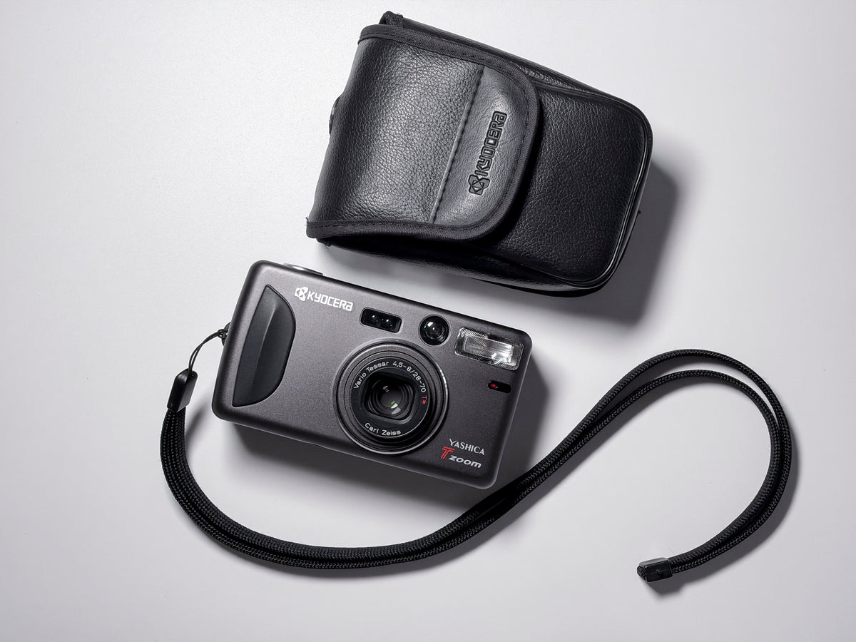 Yashica T-Zoom T4 35mm Film Point&Shoot Camera - Tested, Near Mint Condition