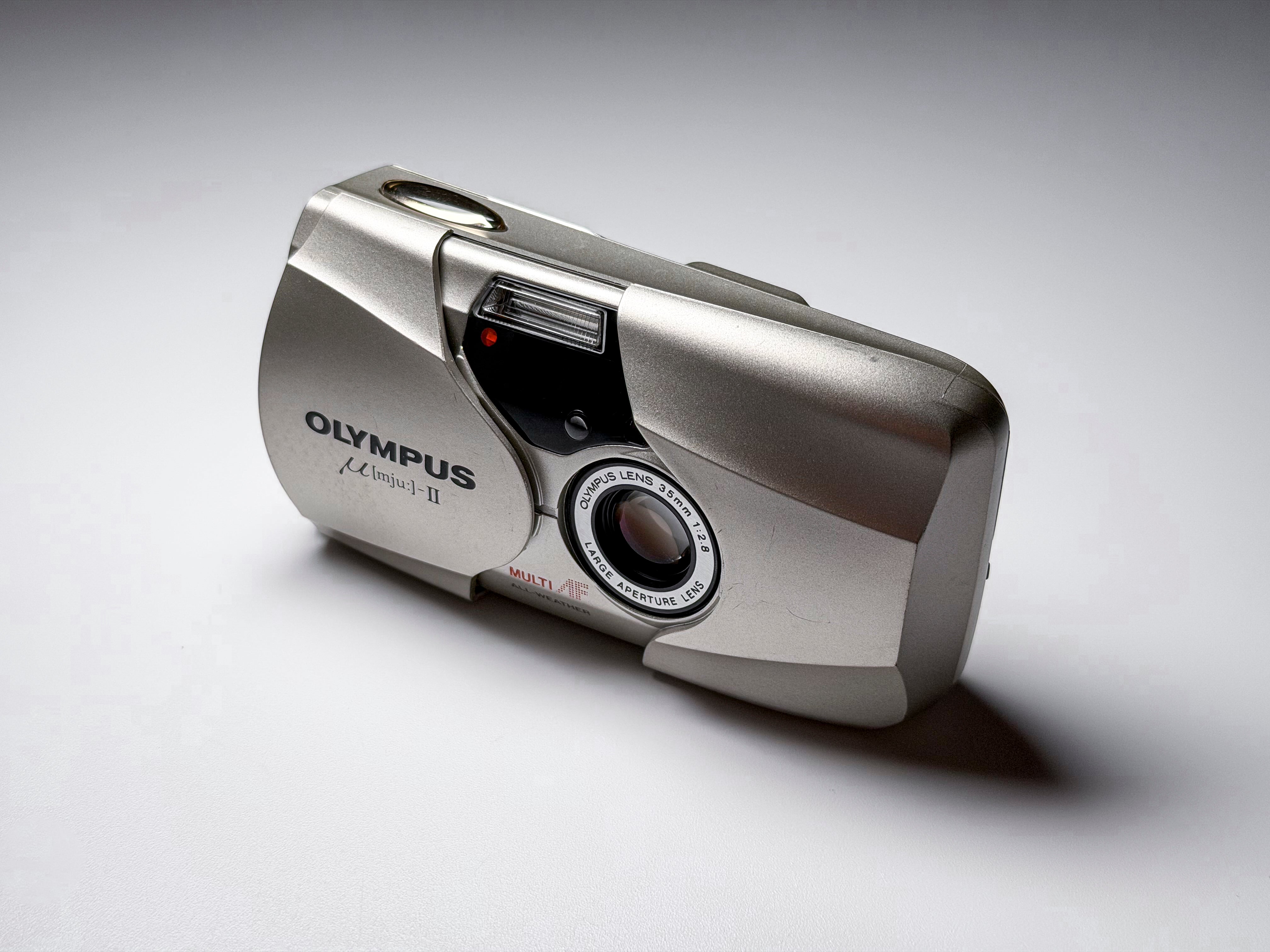 Olympus Mju ii 2 35mm Film Camera - Film Tested and Perfectly Working, Good