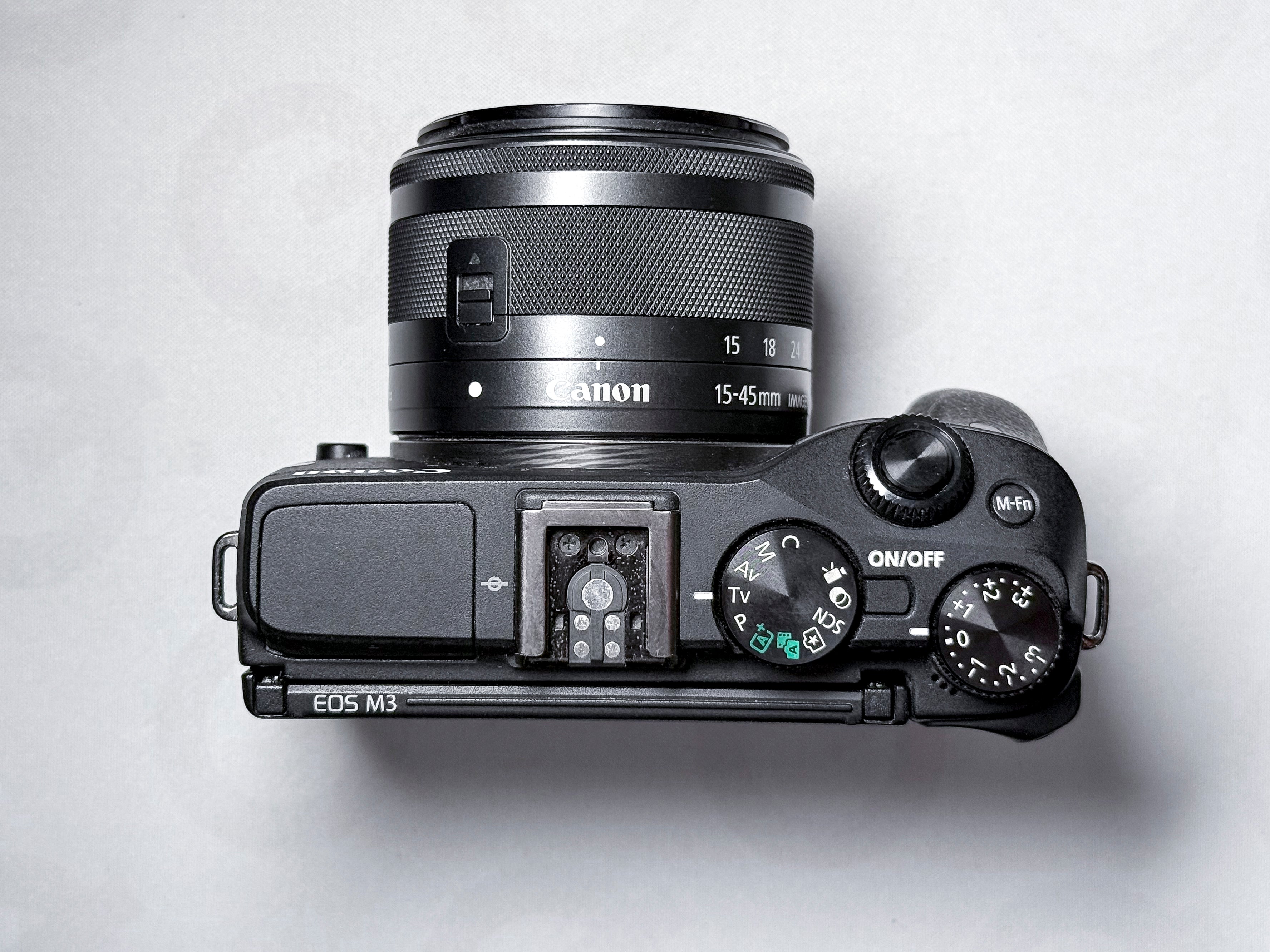 Canon EOS M3 Mirrorless EF-M + 15-45mm STM Kit - Warranty, Near Mint