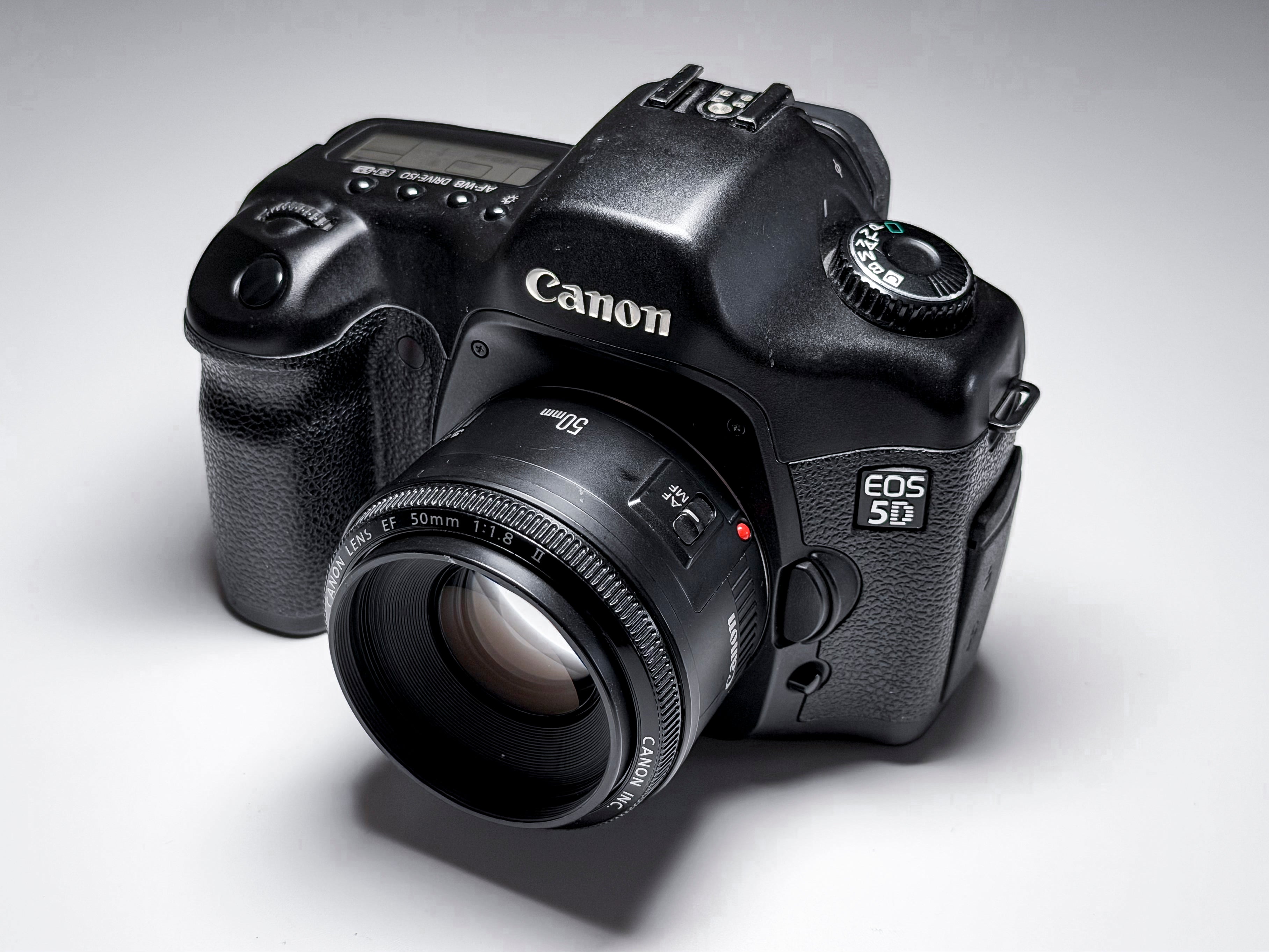 Canon EOS 5D Old Full Frame Body + 50mm f/1.8 EF II - Excellent 1 Year Warranty