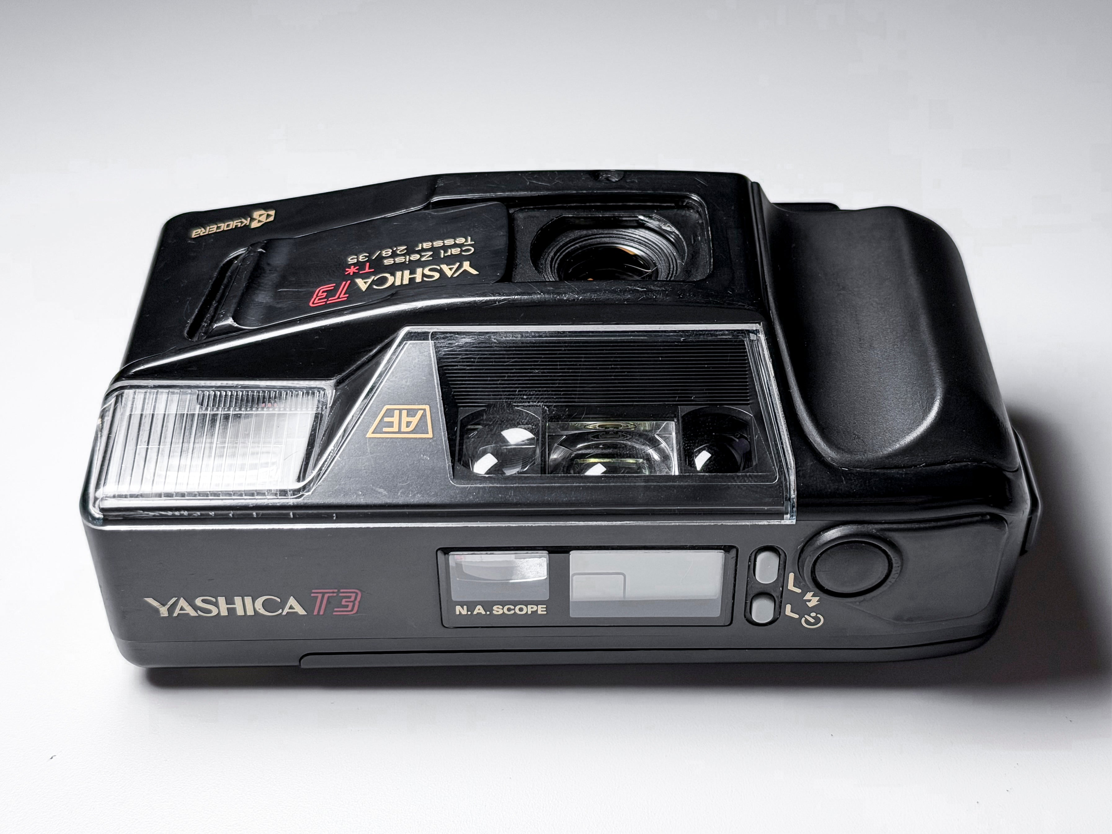Yashica T3 Zeiss Lens Film Camera 35mm - Tested, Perfectly Working