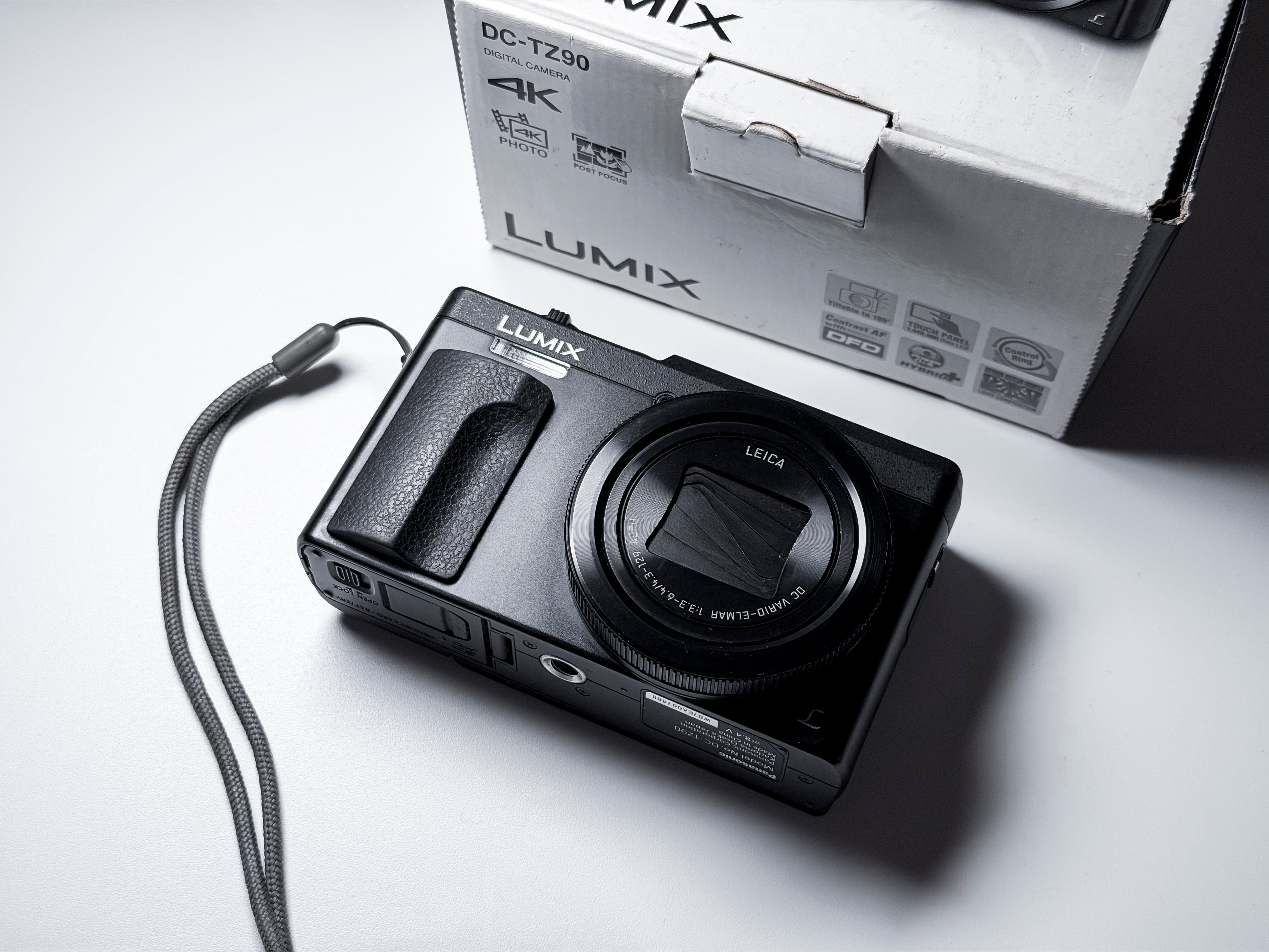 Panasonic Lumix TZ90 30x Zoom 4K - 1 Year Warranty, Excellent TZ-90