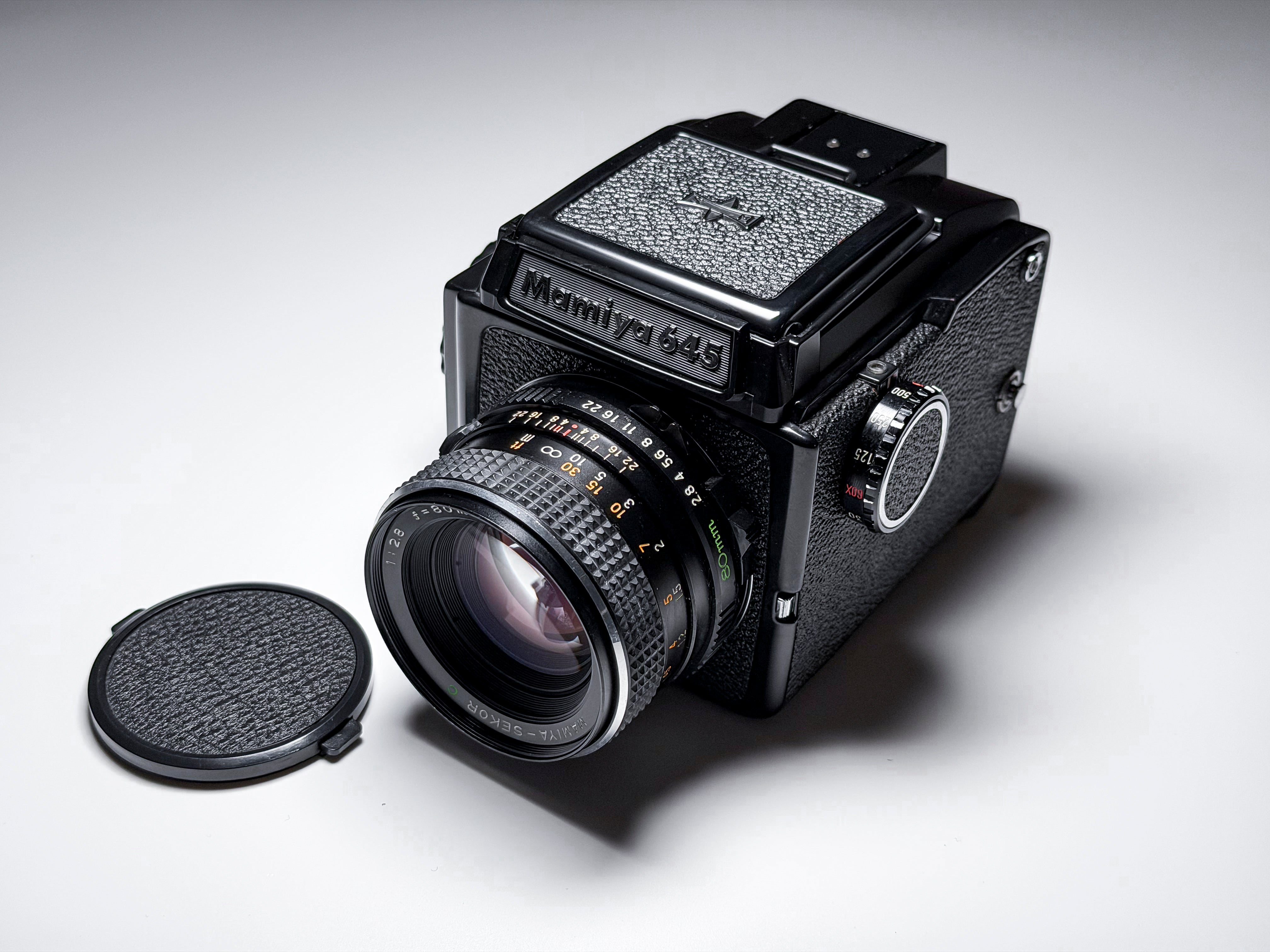 Mamiya M645J + 80mm Medium Format 120 Film Camera - Tested, Perfectly Working