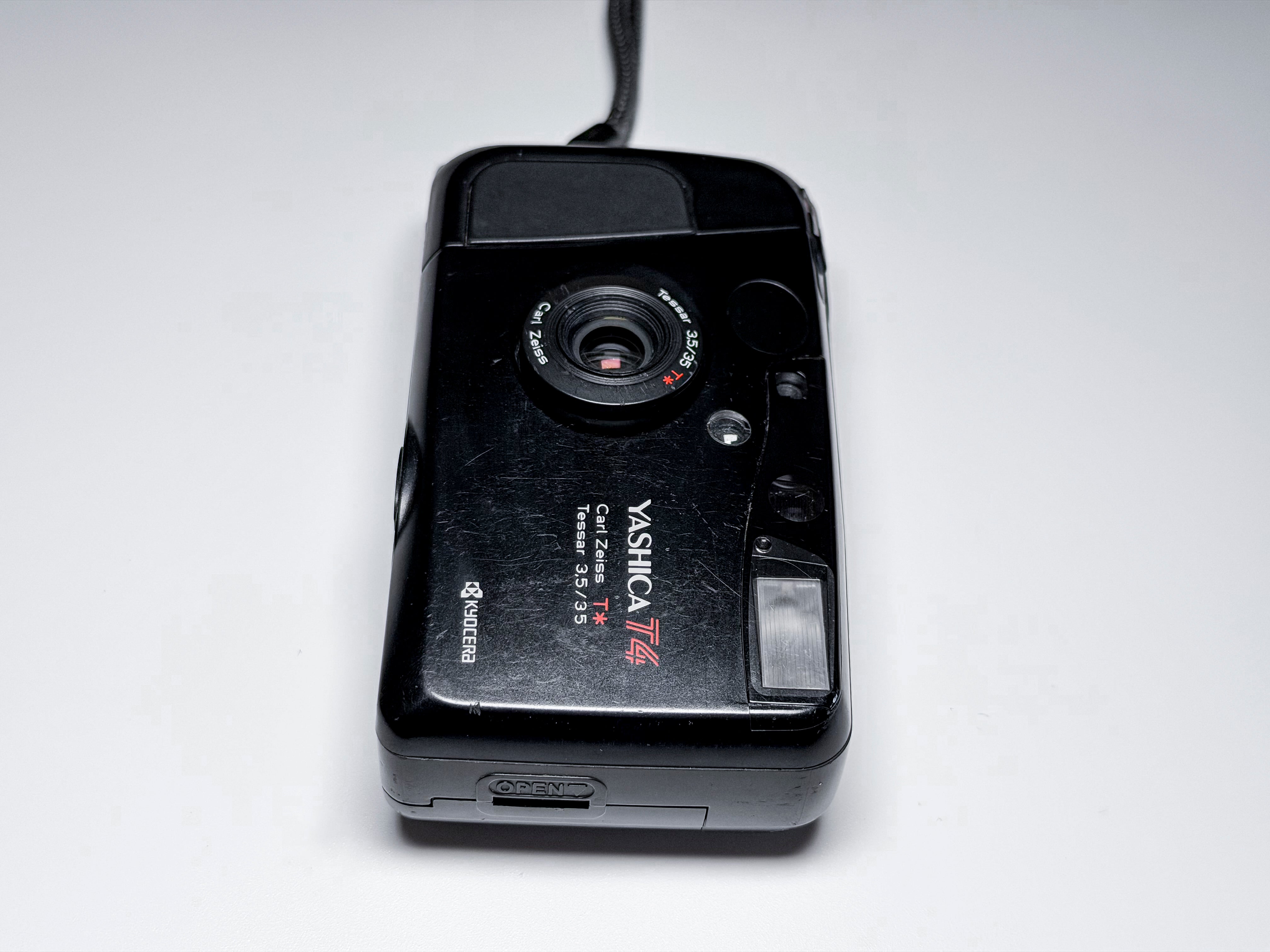 Yashica T4 Zeiss Lens 35mm Film Camera - Film Tested, Perfectly Working