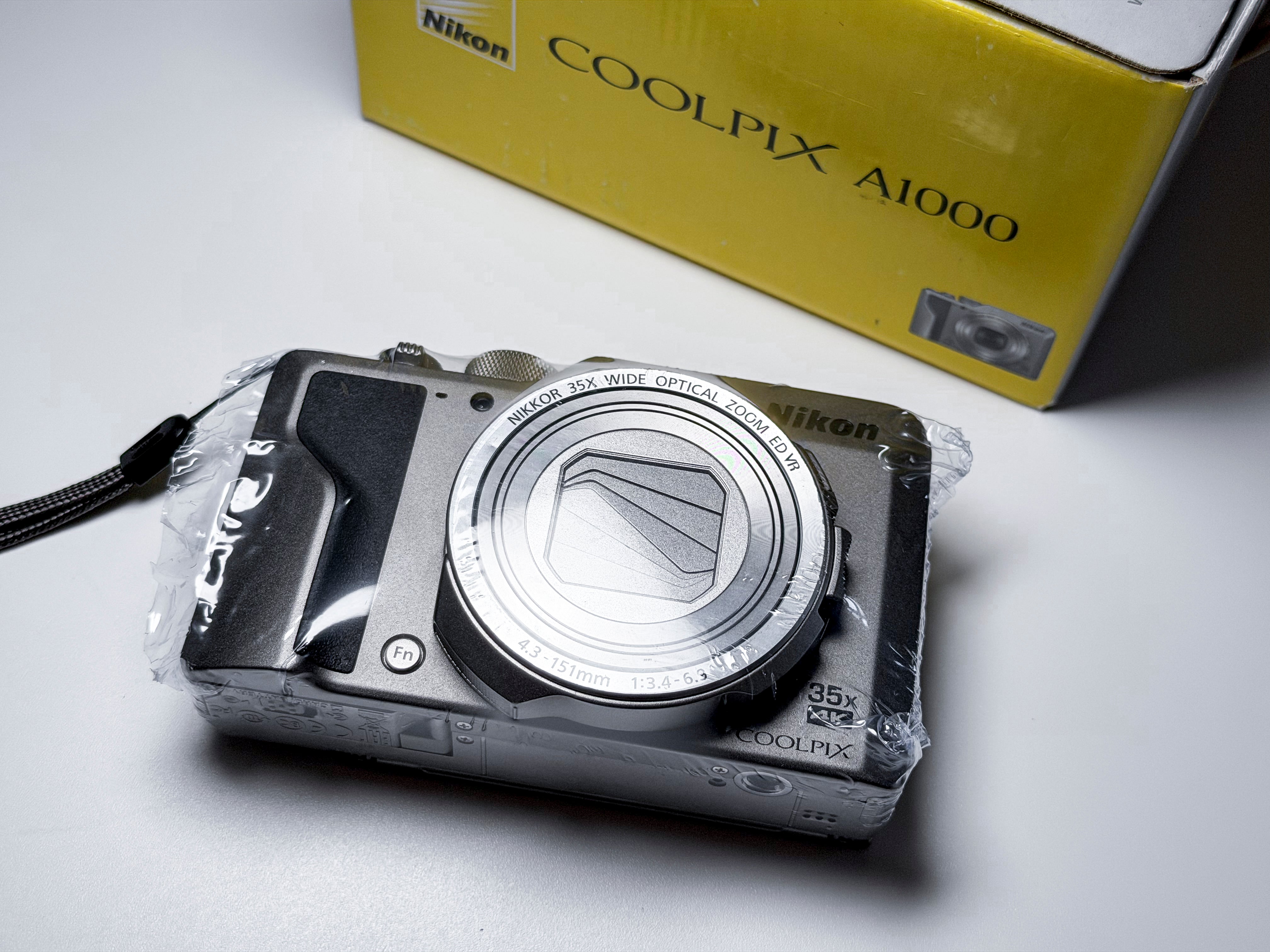 Nikon Coolpix A1000 35x Zoom - 1 Year Warranty, Excellent