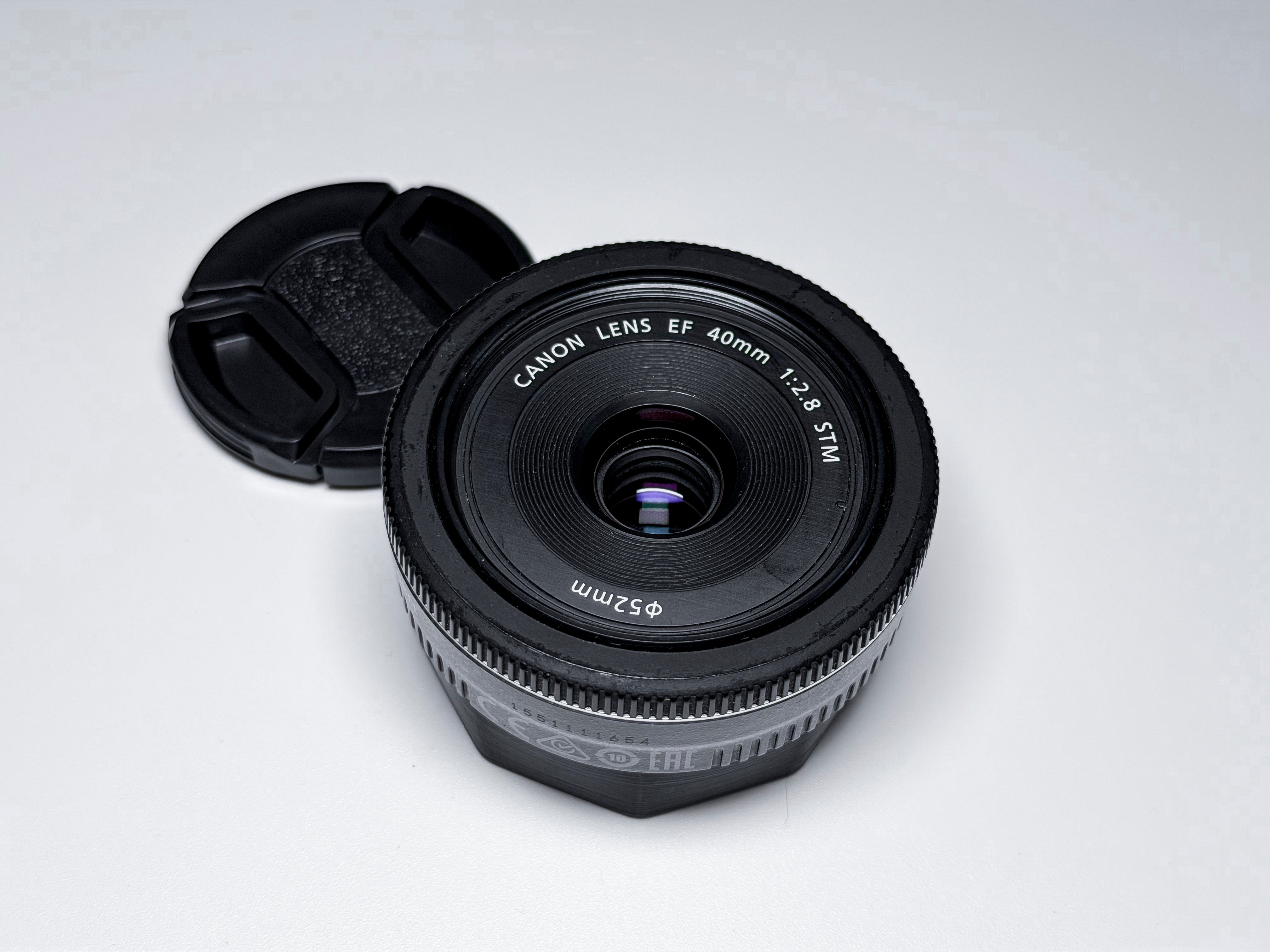 Canon 40mm f/2.8 STM Lens for EOS EF Mount - 1 Year Warranty