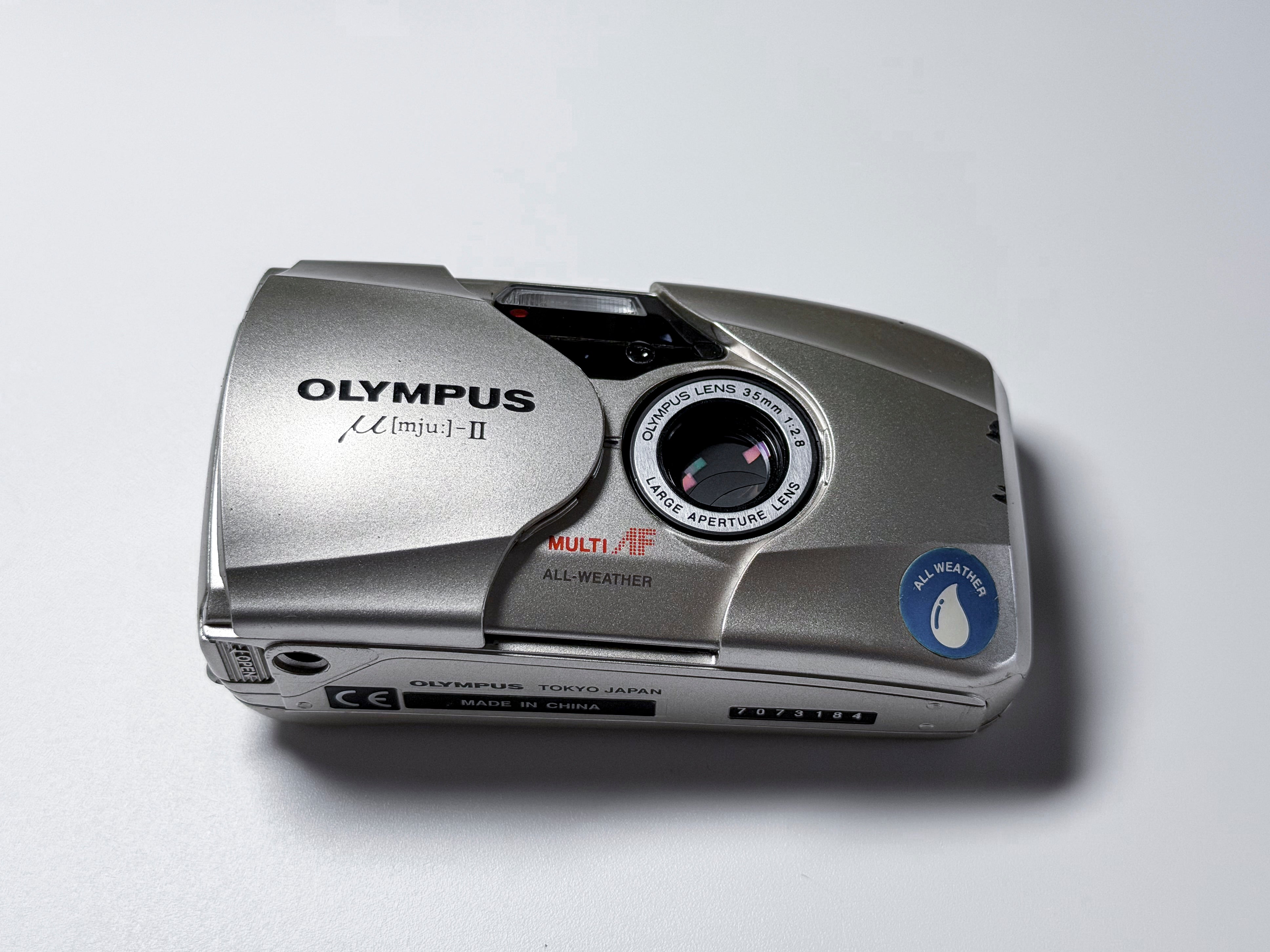 Olympus Mju ii 2 35mm Film Camera - Film Tested and Perfectly Working, Excellent