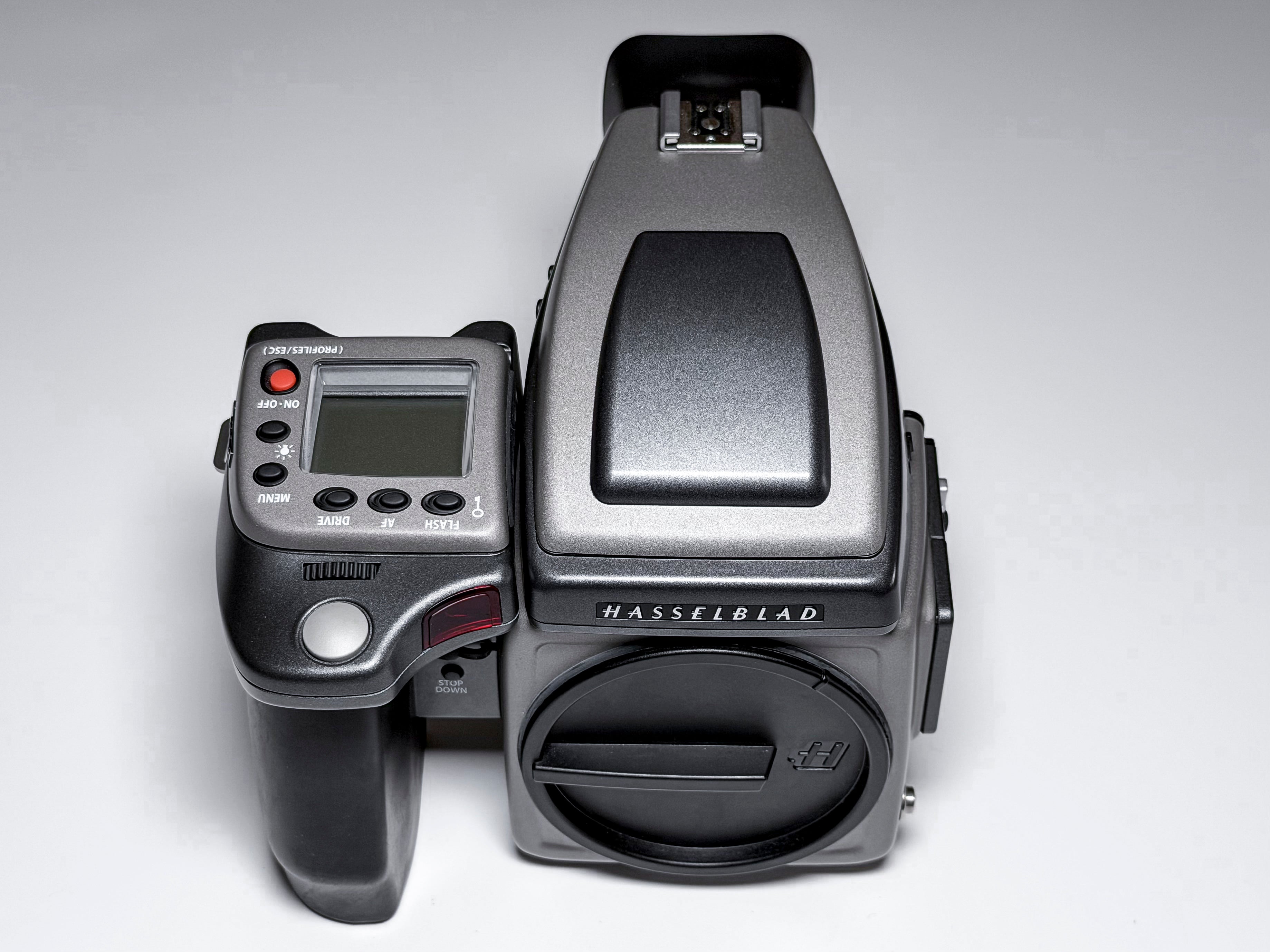 Hasselblad H1 H1D Meidum Format Body with Grip, H90X Viewfinder - Excellent