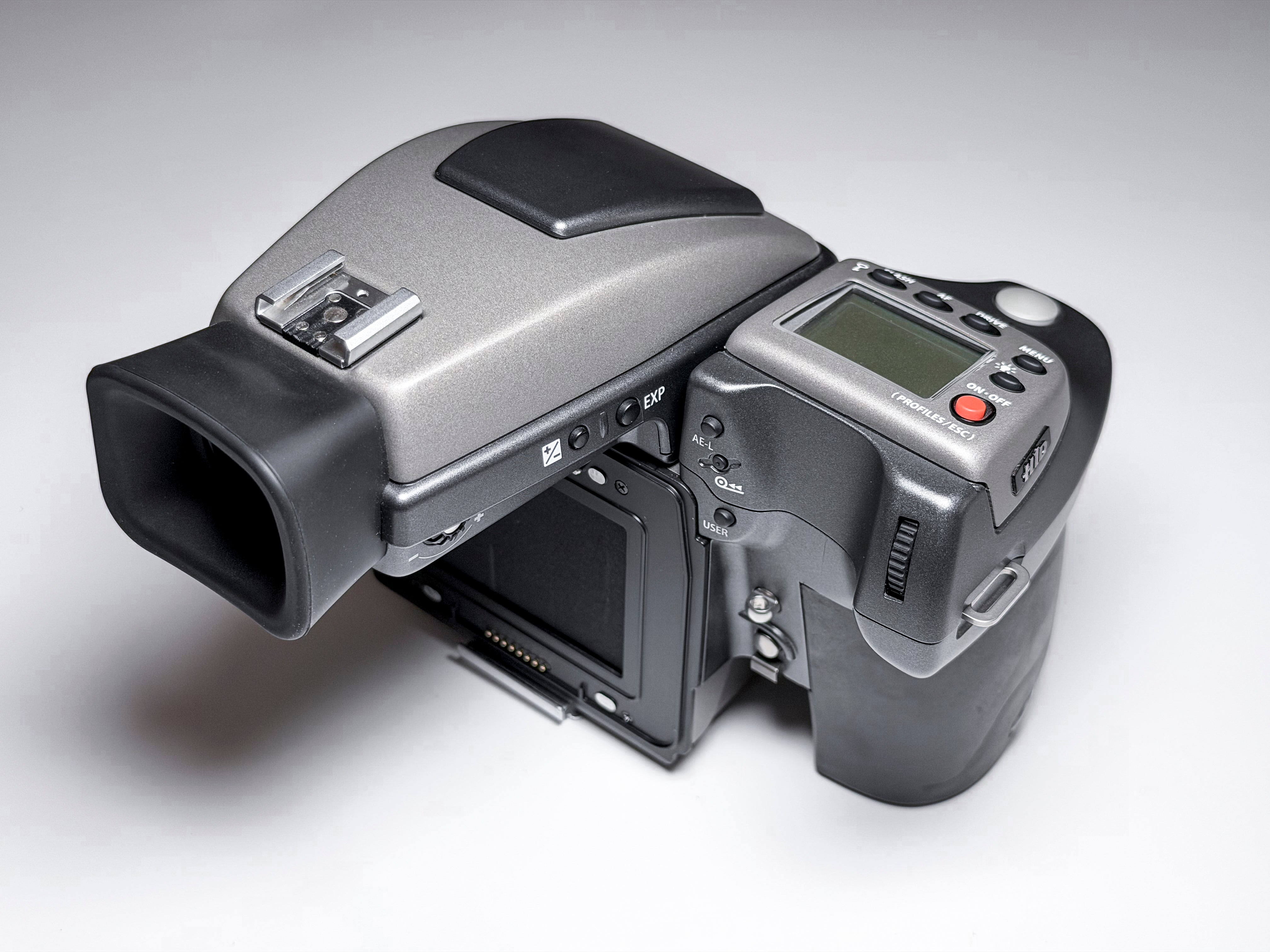 Hasselblad H1 H1D Meidum Format Body with Grip, H90X Viewfinder - Excellent