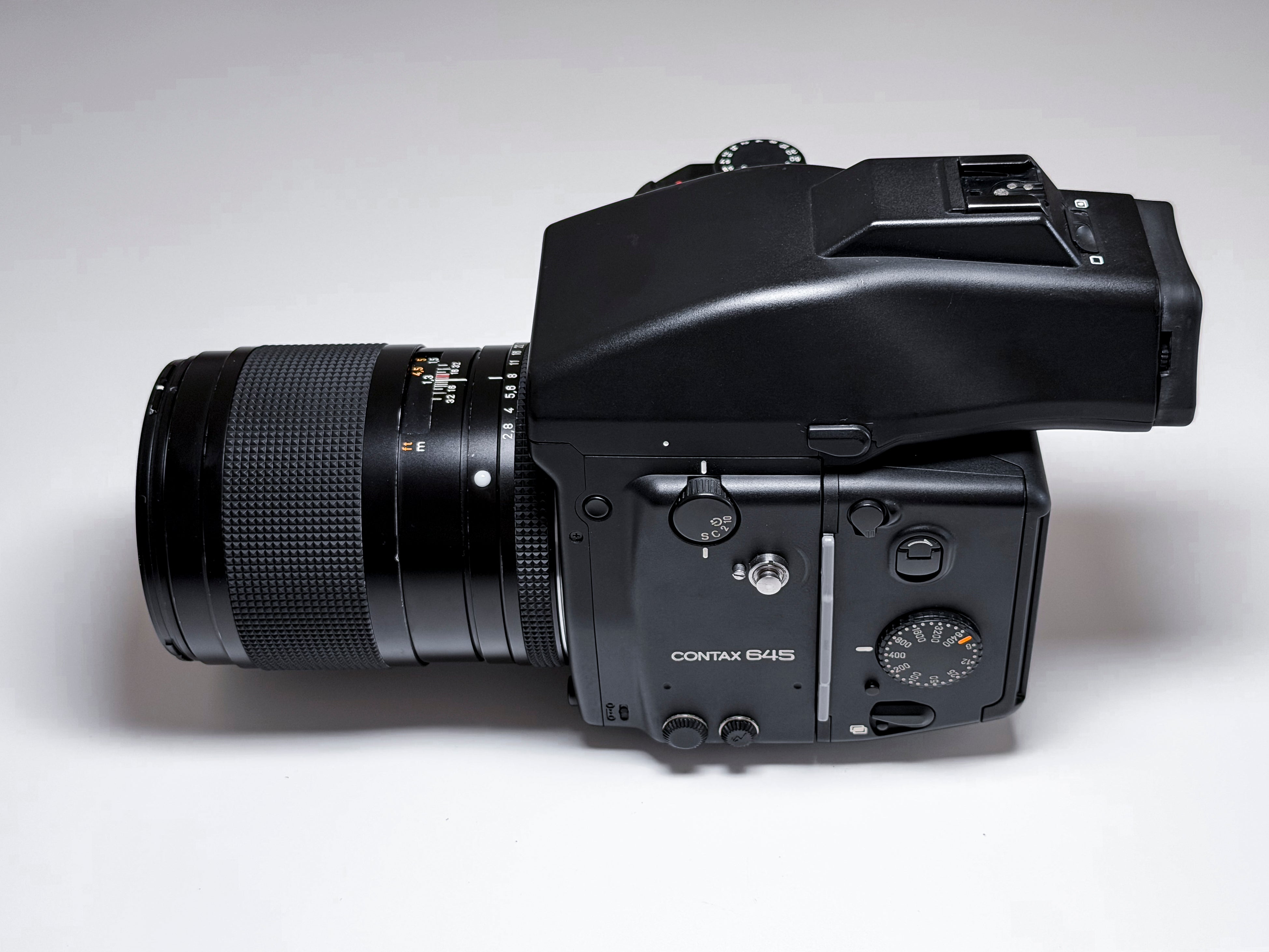 Contax 645 + 120mm Sonnar Full Set Metering Finder - CLA and Film Tested