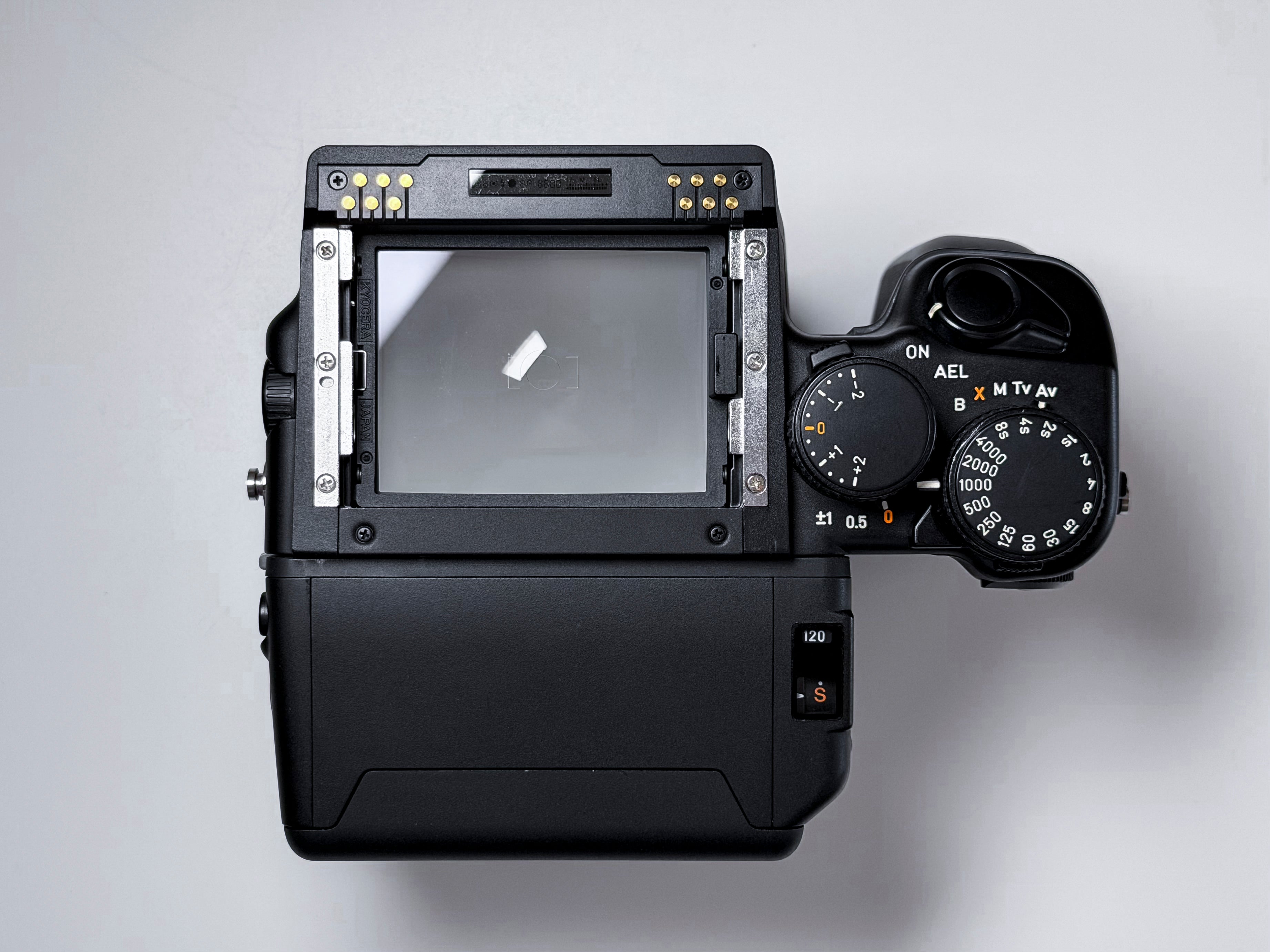Contax 645 + 120mm Sonnar Full Set Metering Finder - CLA and Film Test