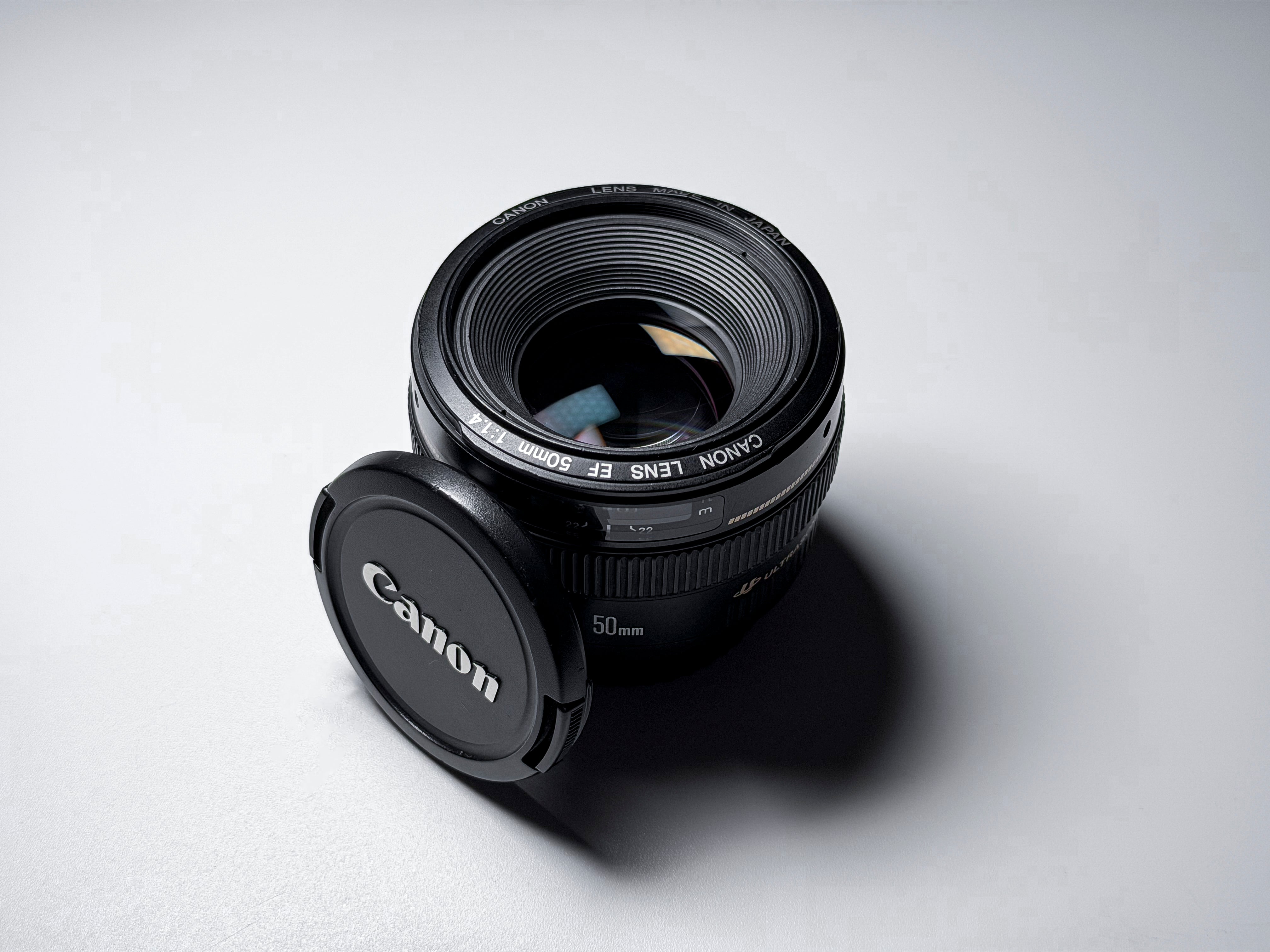 Canon 50mm f/1.4 USM EF Lens for DSLR EOS - 1 Year Warranty, Excellent