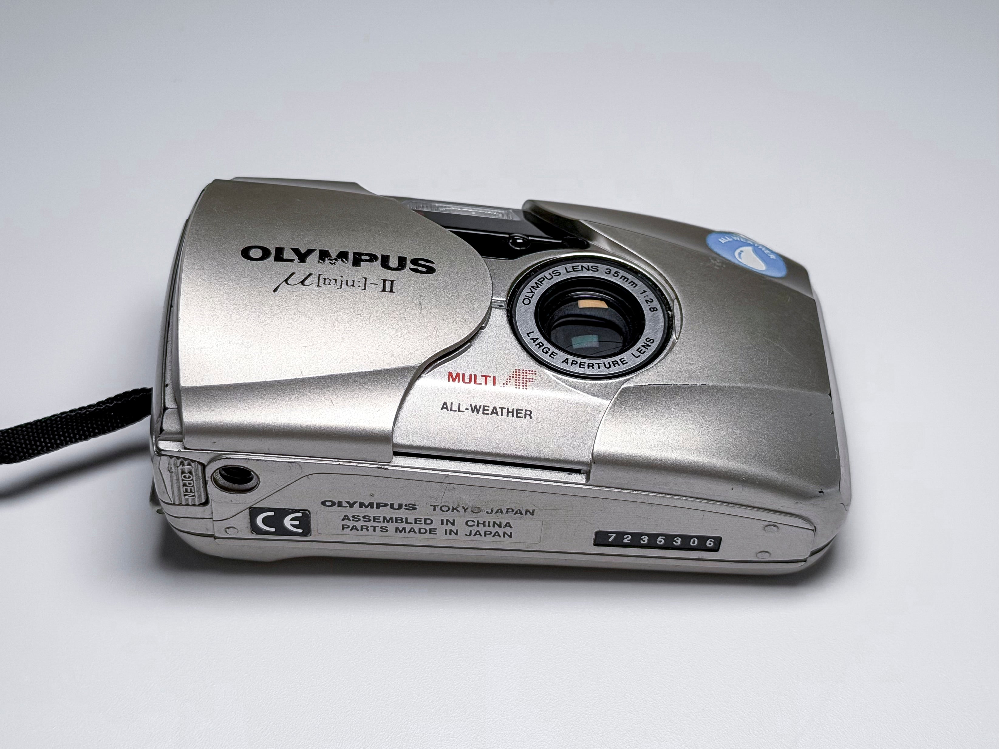 Olympus Mju ii 2 35mm Film Camera - Film Tested and Perfectly Working, Excellent